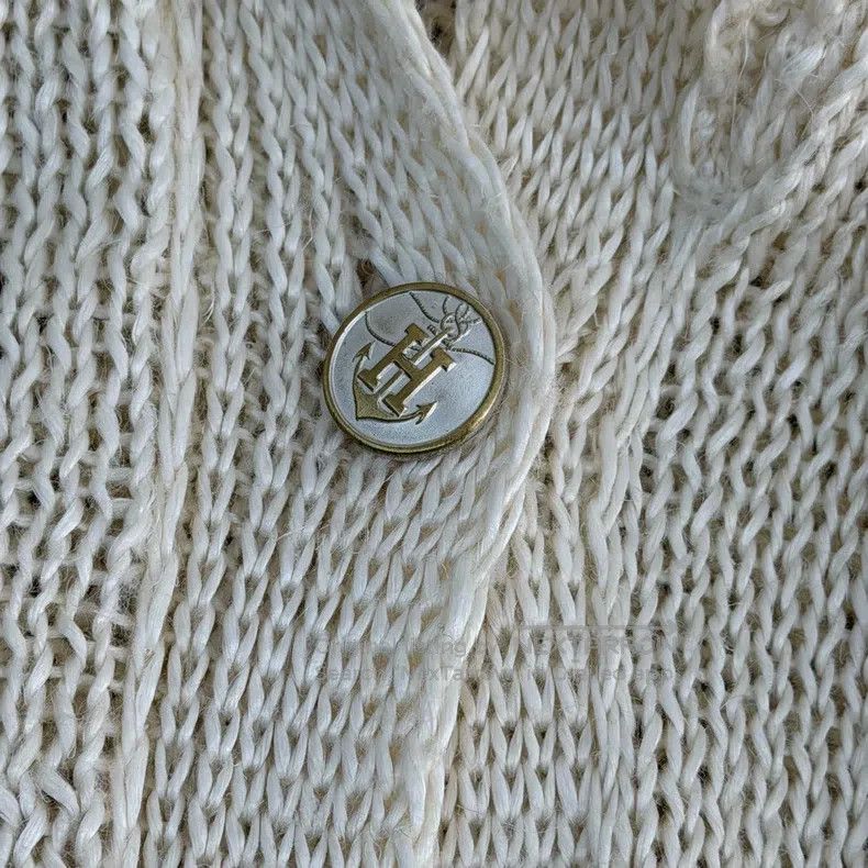 Hermes Hermes Beige wool mid-length vest cardigan Size XS / US 0-2 / IT 36-38 - 7 Thumbnail