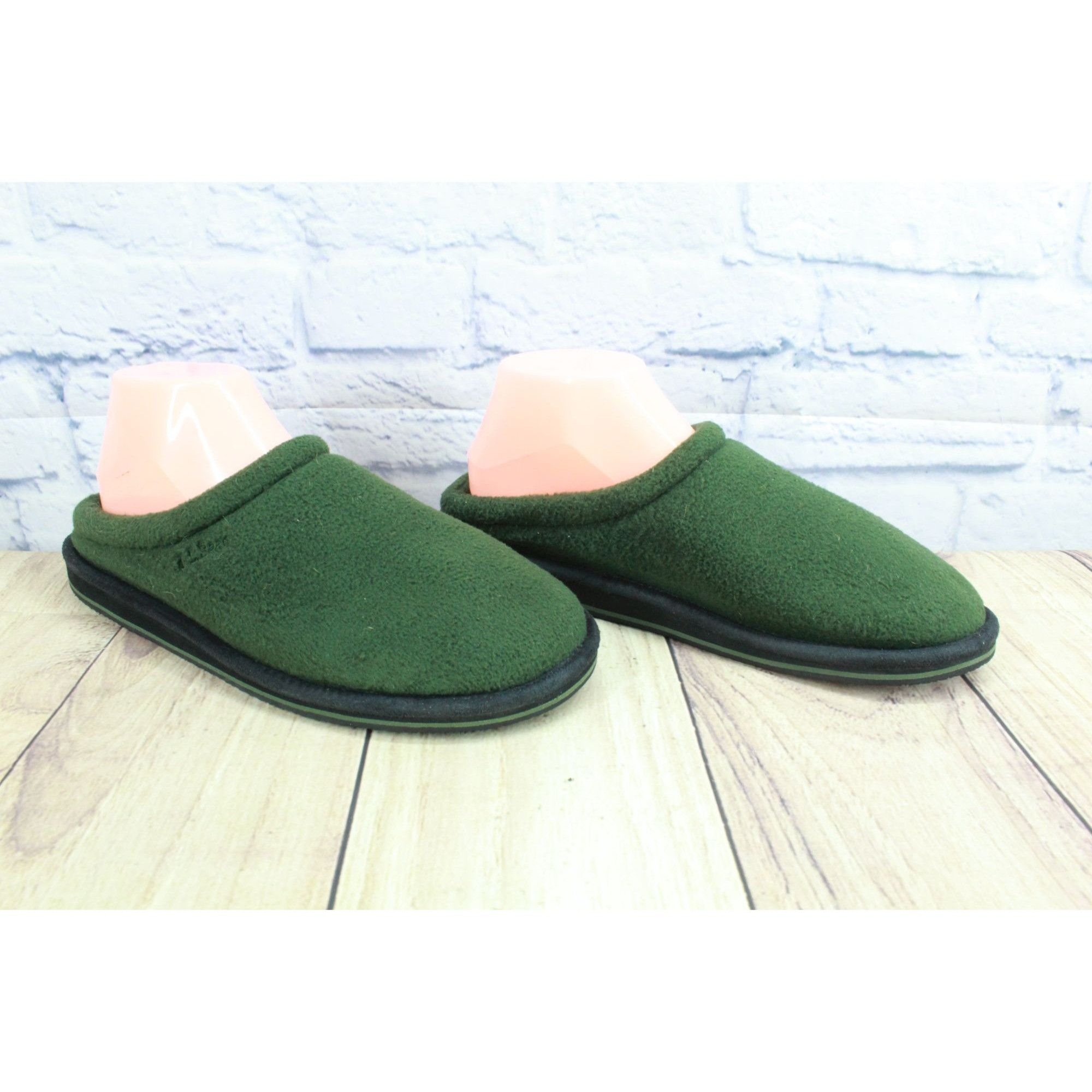 L.L. Bean LL Bean Men's Fleece Slip On Comfort Slipper Sweater Scuffs Size US 8 / EU 41 - 3 Thumbnail