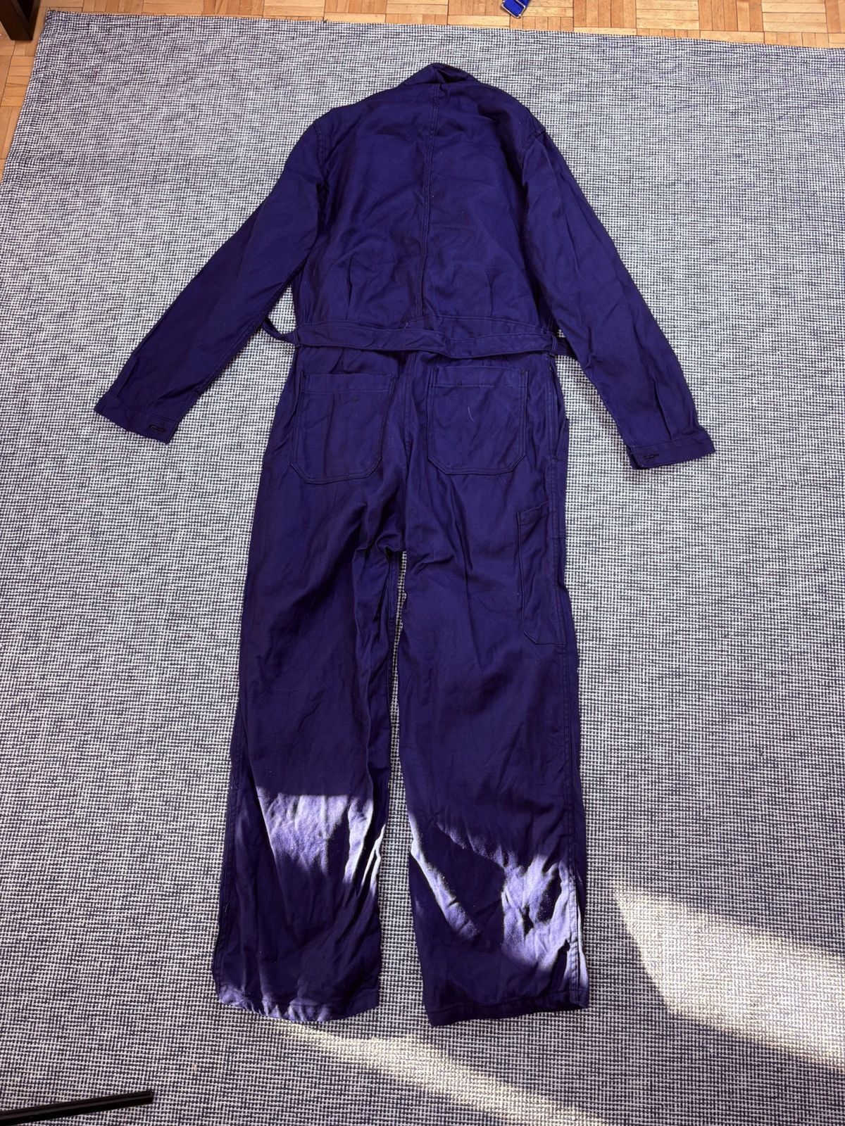 Le Laboureur 40s Vulcain rare button up sanfor coveralls jumpsuit french Size US S / EU 44-46 / 1 - 8 Thumbnail
