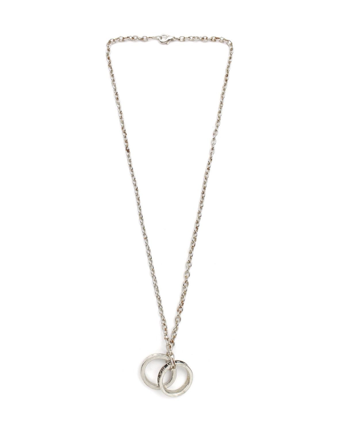 Hysteric Glamour 2000S JAPANESE MADE INTERLOCKING ROMAN CIRCLE NECKLACE Size ONE SIZE - 2 Thumbnail