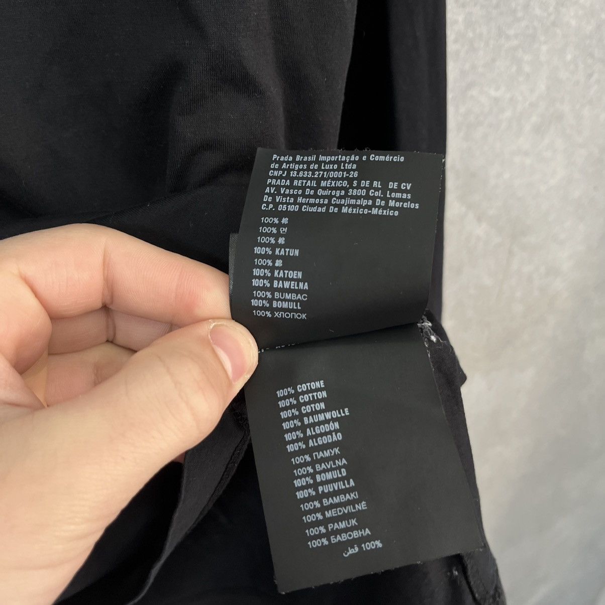 Prada Prada polo long sleeve Black Size US S / EU 44-46 / 1 - 13 Thumbnail
