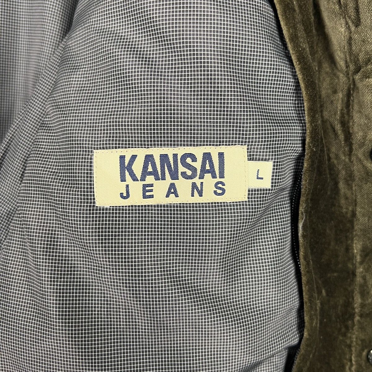 Kansai Yamamoto 🔥 KANSAI JEANS CORDUROY VELVET FIELD JACKET Size US L / EU 52-54 / 3 - 15 Thumbnail