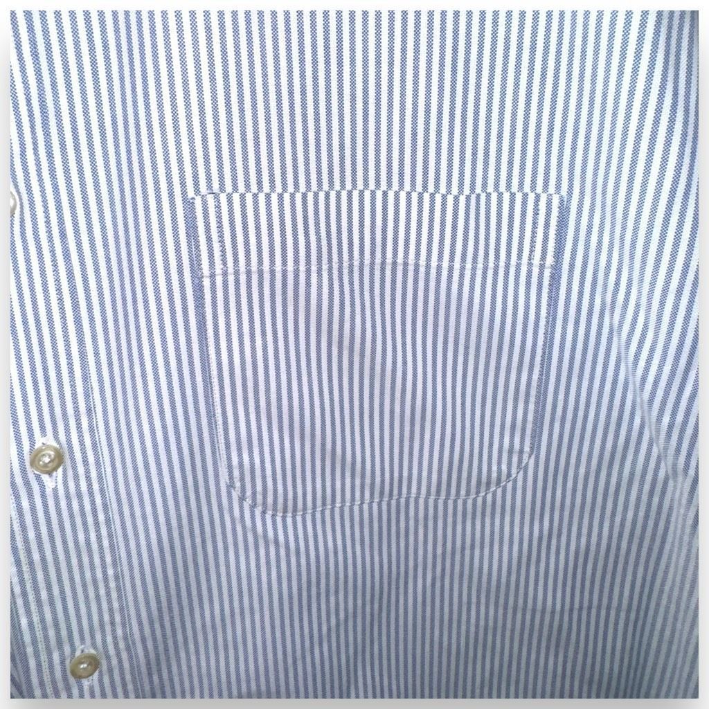 Brooks Brothers 80s Brooks Brothers Made in USA Purple & White Oxford Shirt XL Size US XL / EU 56 / 4 - 4 Thumbnail