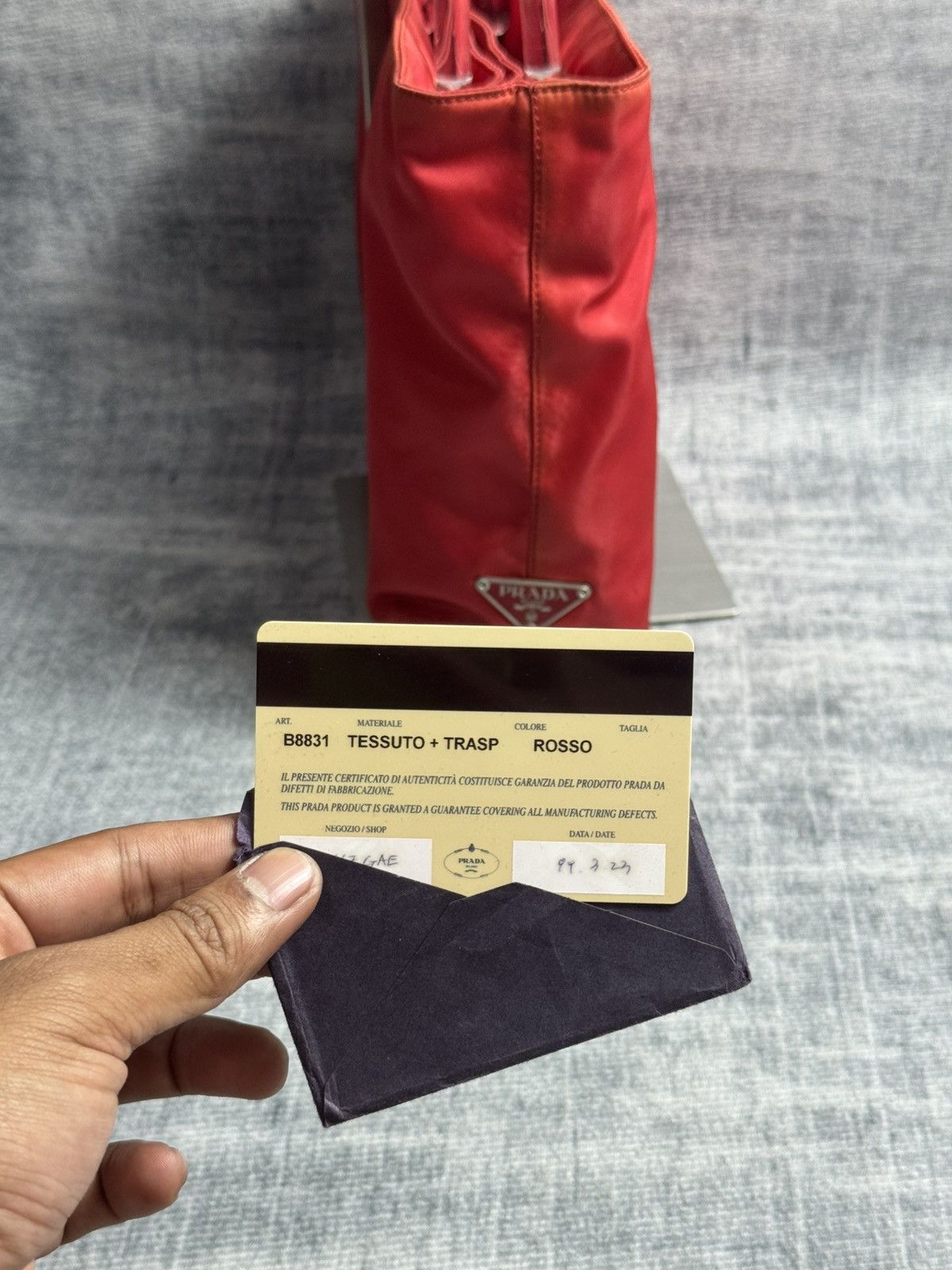 Prada Prada Tessuto Nylon Handbag Size ONE SIZE - 19 Thumbnail