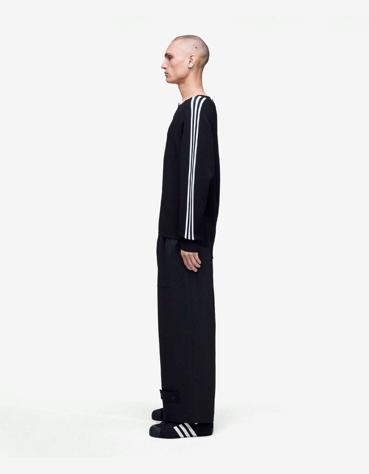 Y-3 Y-3 Black Logo Knit Sweater Size US L / EU 52-54 / 3 - 5 Thumbnail