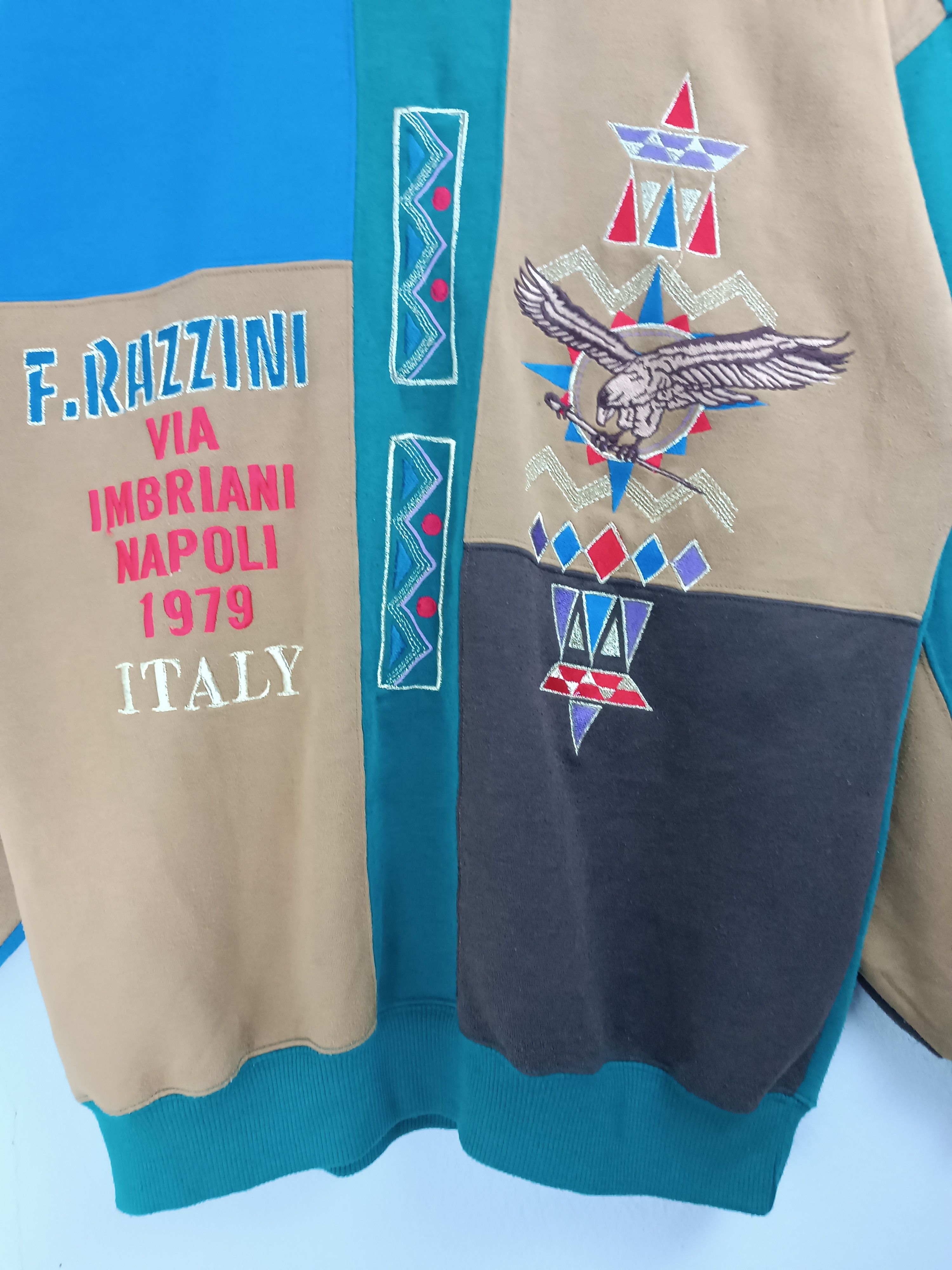 Vintage VINTAGE 90'S FERNAND RAZZINI NAPOLI ITALY SWEATER VERY RARE Size US L / EU 52-54 / 3 - 9 Thumbnail