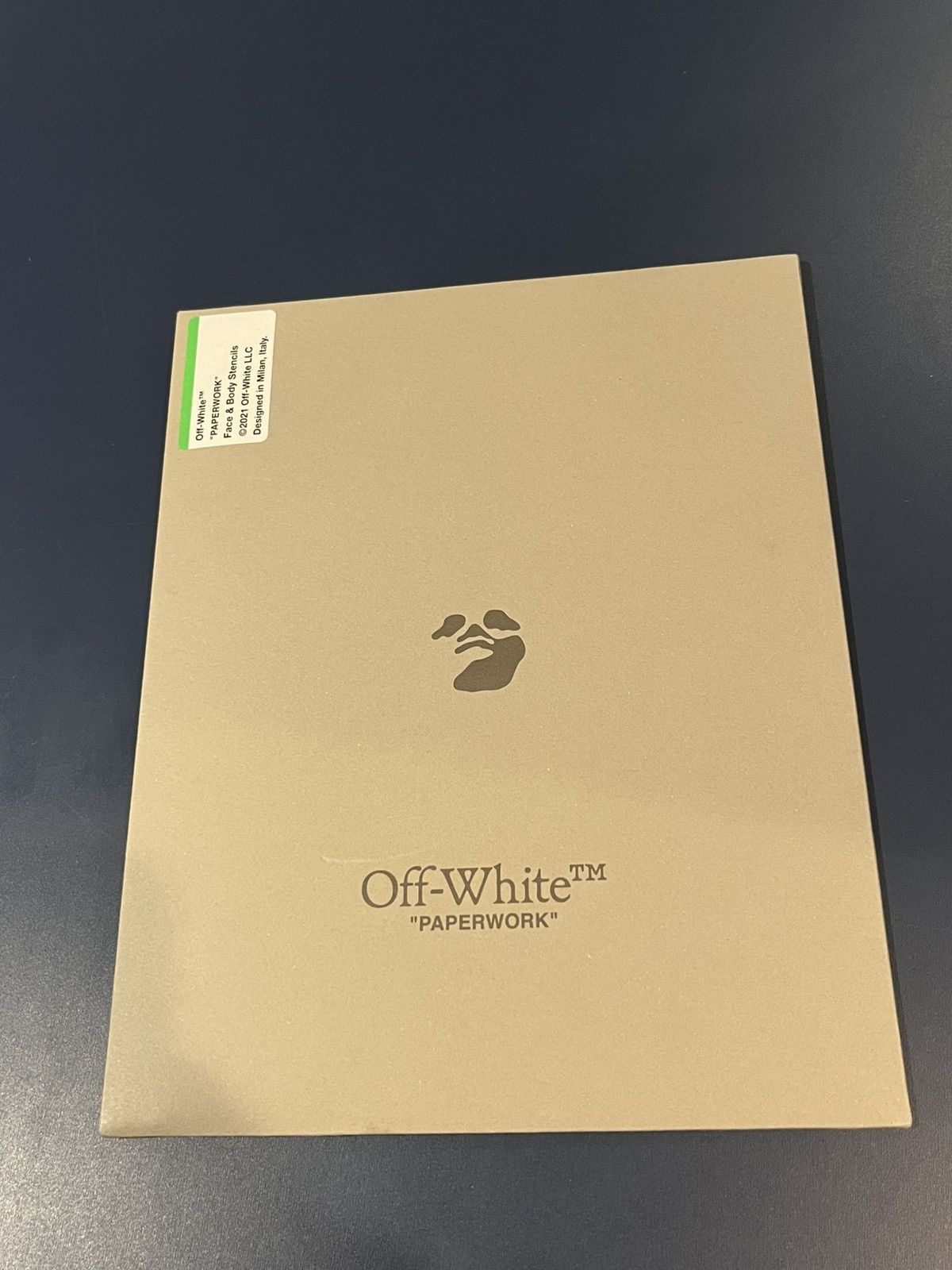 Off-White Off White Face and Body Stensils 3pcs Size ONE SIZE - 3 Thumbnail