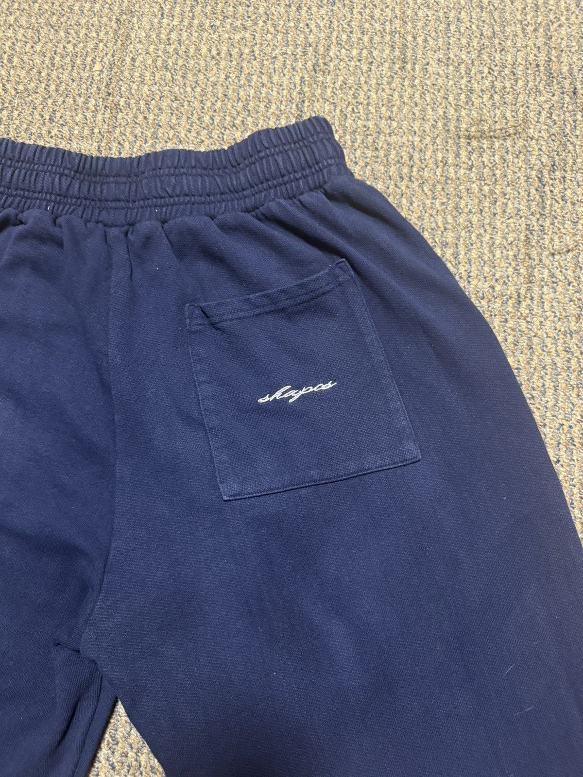 SHAPESUSA 63’ Sweatpants Navy Blue Medium