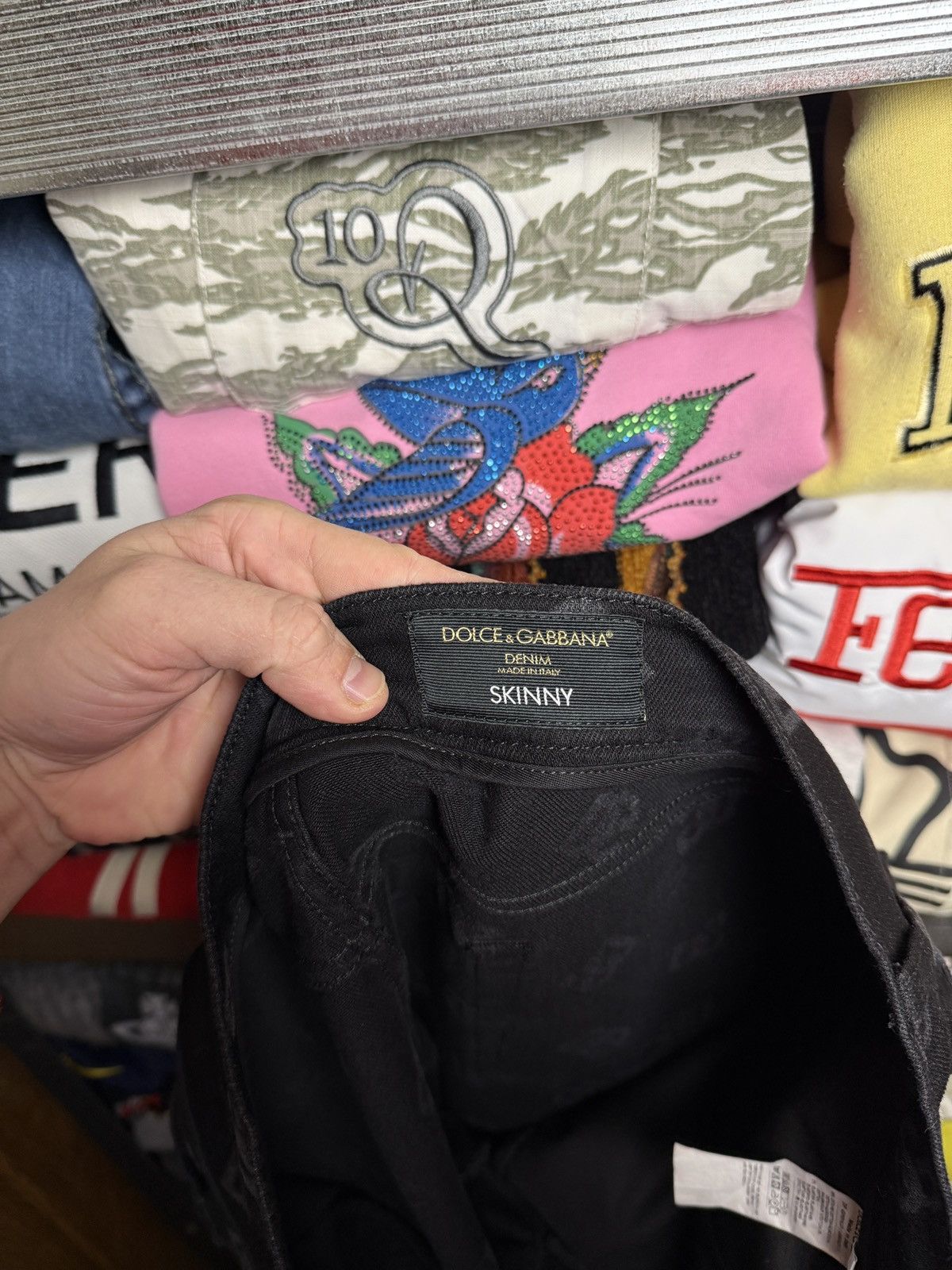 Dolce & Gabbana Dolce&Gabbana Monogram D&G Arhive Jeans Size US 42 / EU 58 - 11 Thumbnail