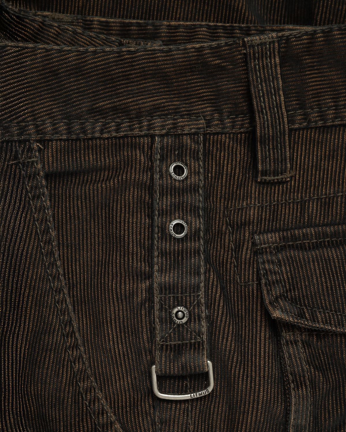 Japanese Brand × PPFM × Tornado Mart LITMUS corduroy bondage cargo pants Size US 32 / EU 48 - 5 Thumbnail