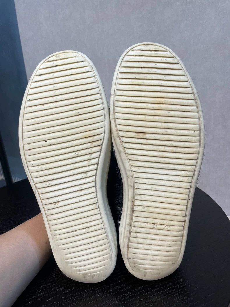 Rick Owens Rick Owens Black and white horsehair, Vans shoes Size US 10 / EU 43 - 4 Thumbnail