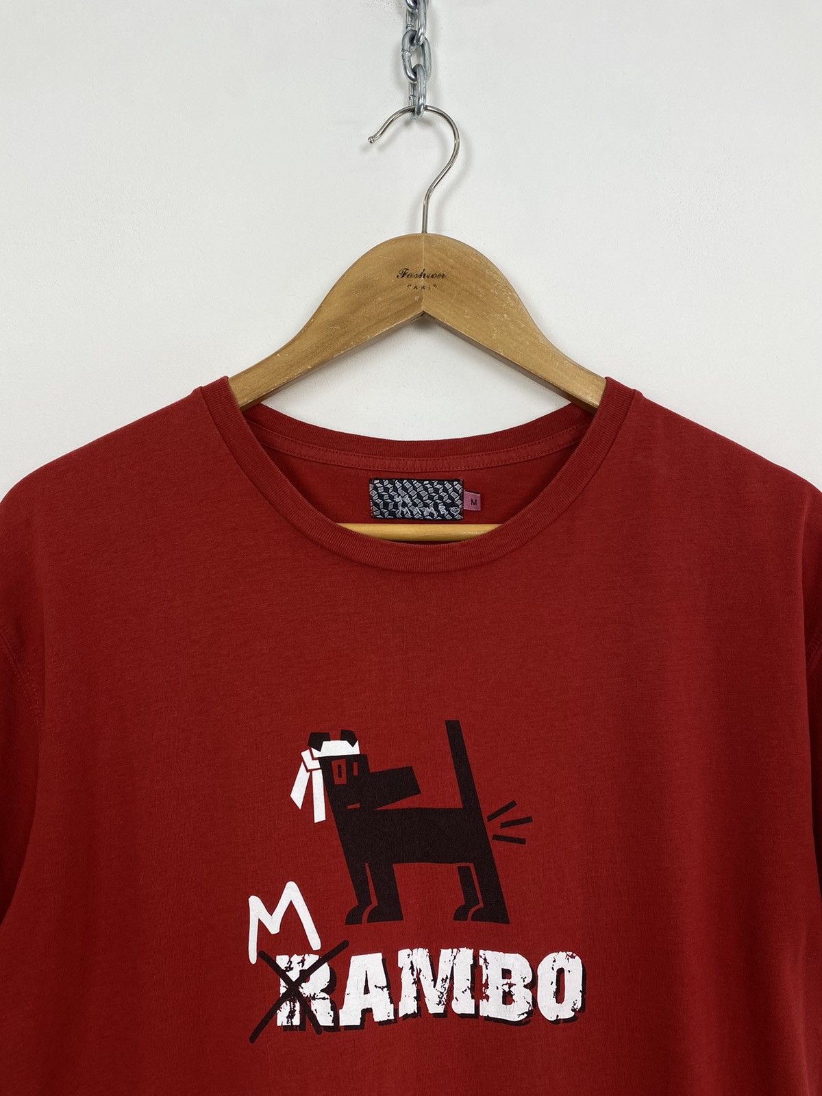 Designer × Mambo Mambo Short Sleeve T-shirt Mambo Dog Farting Print Size M Size US M / EU 48-50 / 2 - 2 Thumbnail