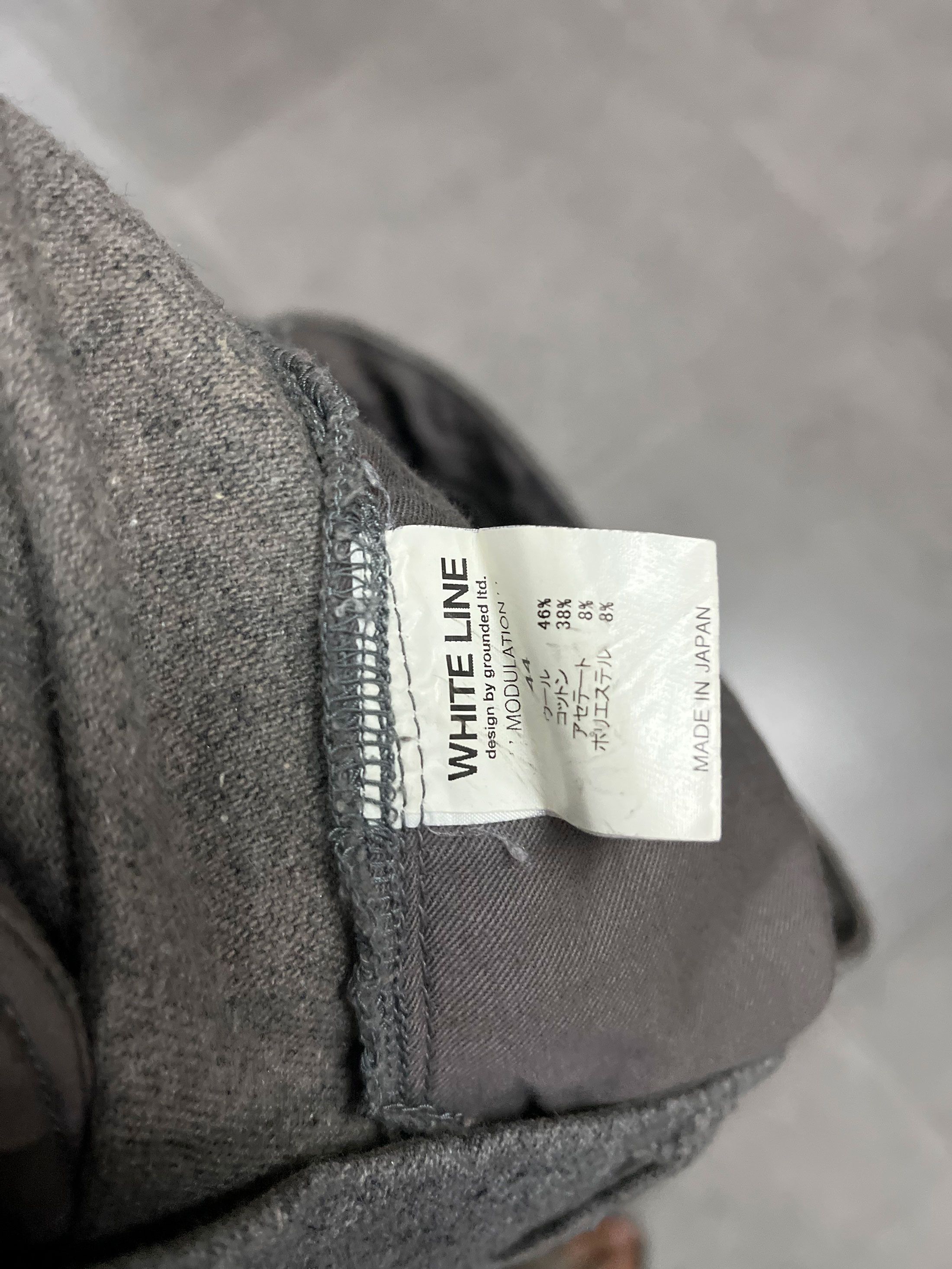 Craftsman × Designer × Japanese Brand White Line Japan Knee Ankle Pant Salt Pepper Size US 32 / EU 48 - 7 Thumbnail