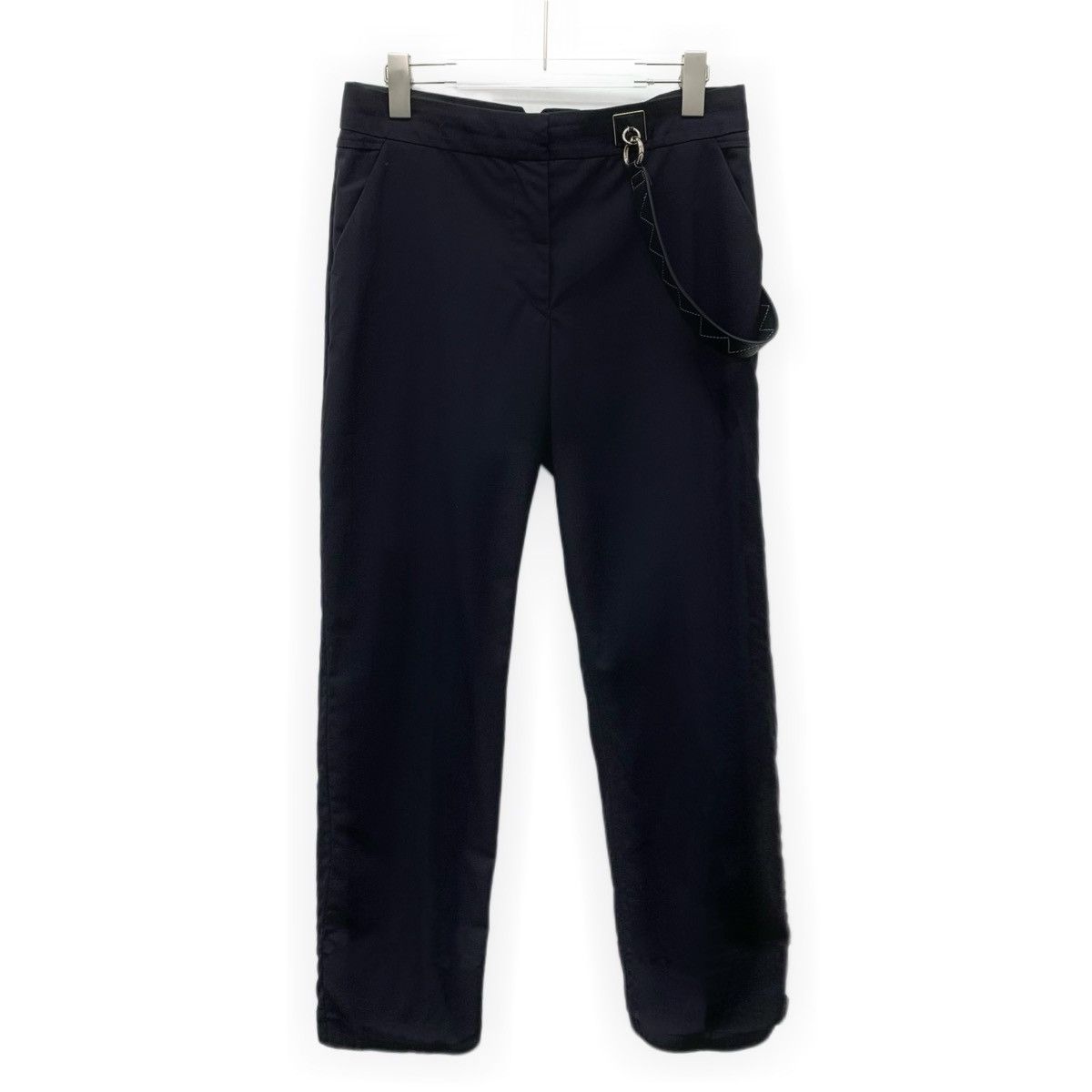 Louis Vuitton Louis Vuitton Black Leather Lanyard Decor Casual Pants K26WX Size US 32 / EU 48 - 1 Thumbnail