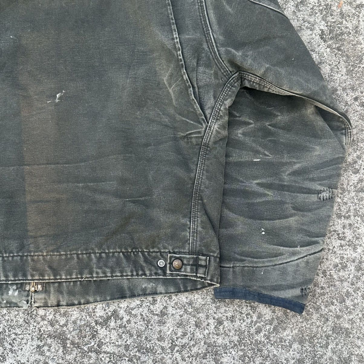 Carhartt Crazy Vintage 00s Faded Carhartt Detroit Jacket J97 MOS Size US L / EU 52-54 / 3 - 20 Thumbnail