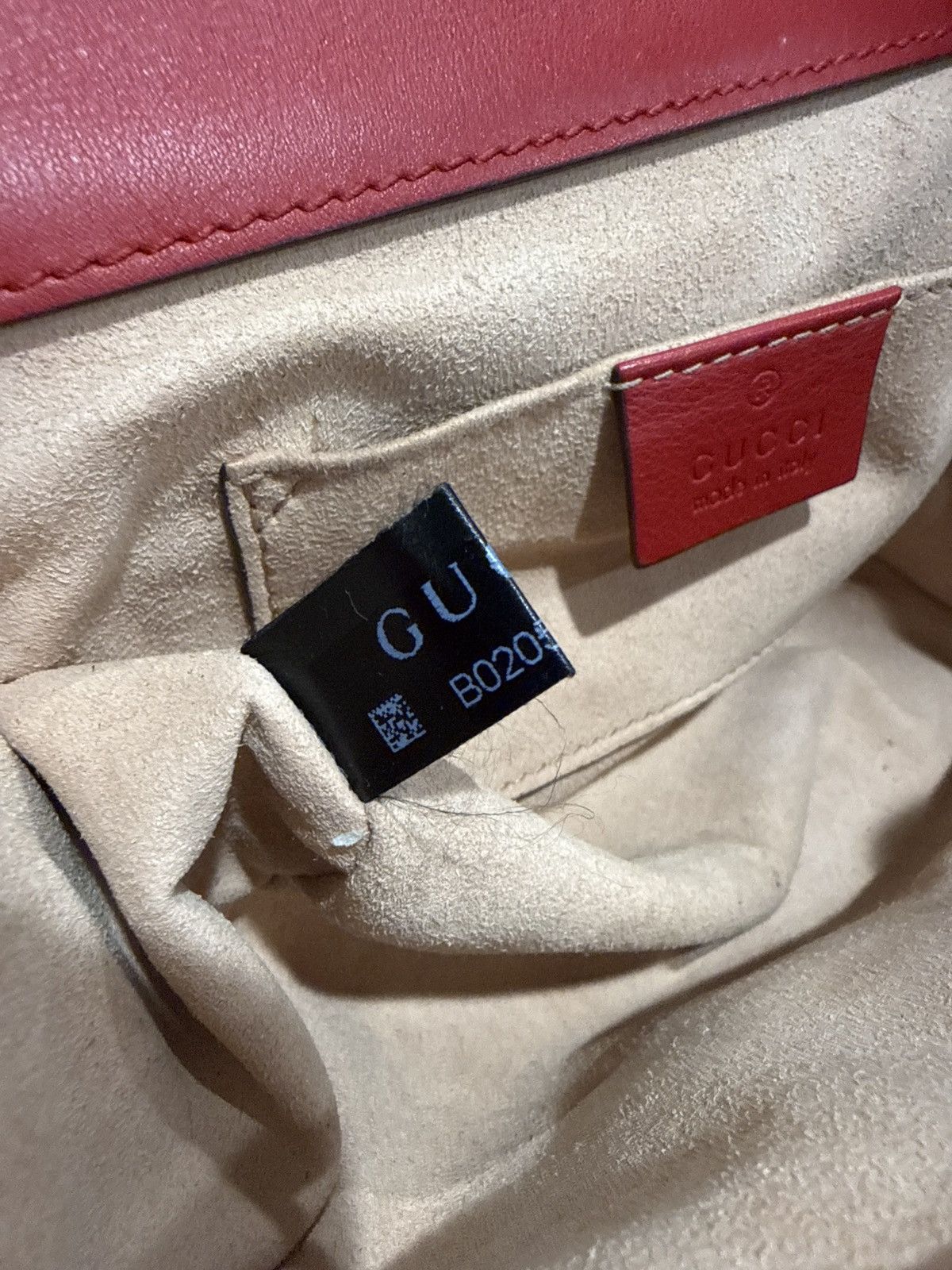 Gucci Gucci Padlock Cloth Handbag Size ONE SIZE - 13 Thumbnail