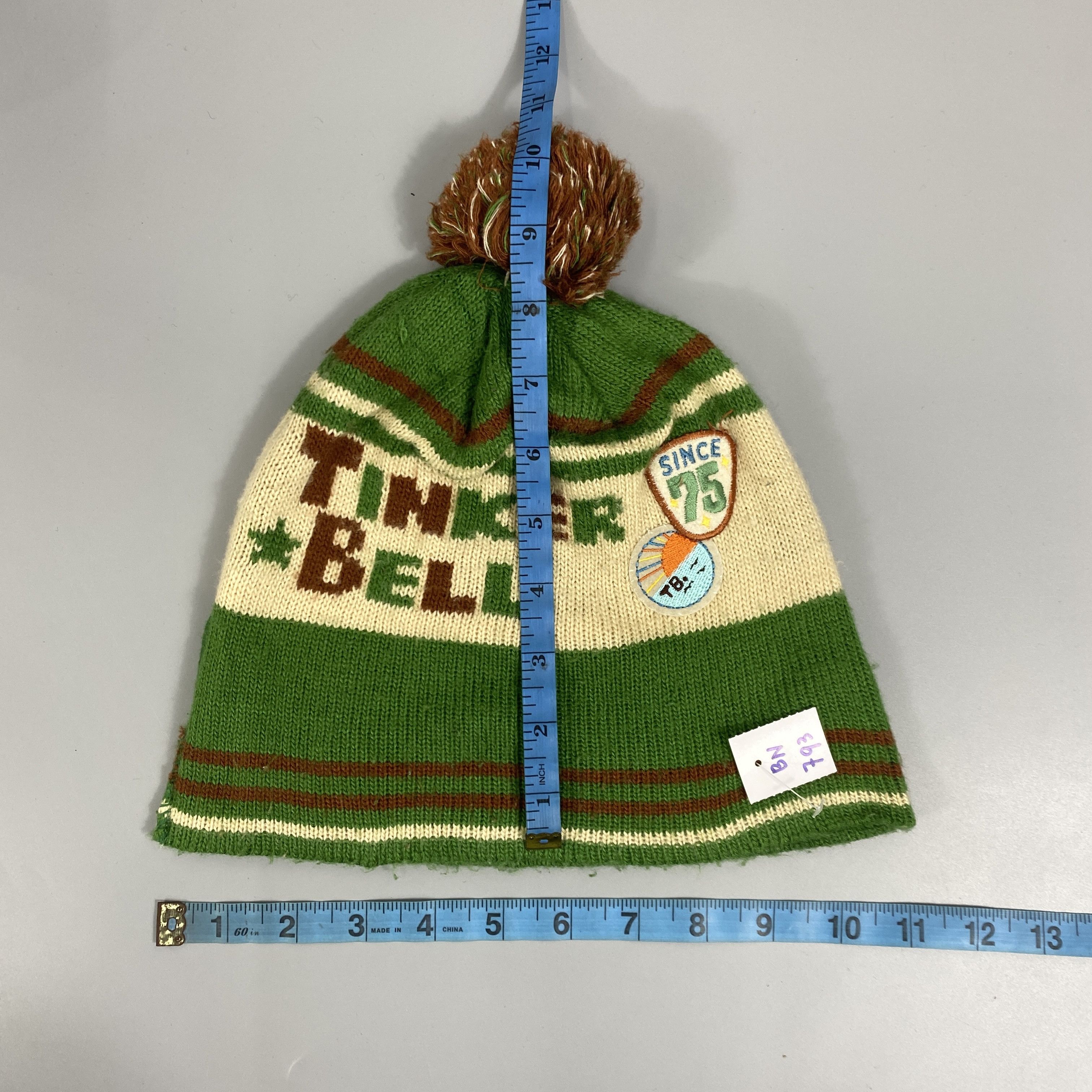 Japanese Brand Tinker Bell Beanie -BN793 Size ONE SIZE - 5 Thumbnail