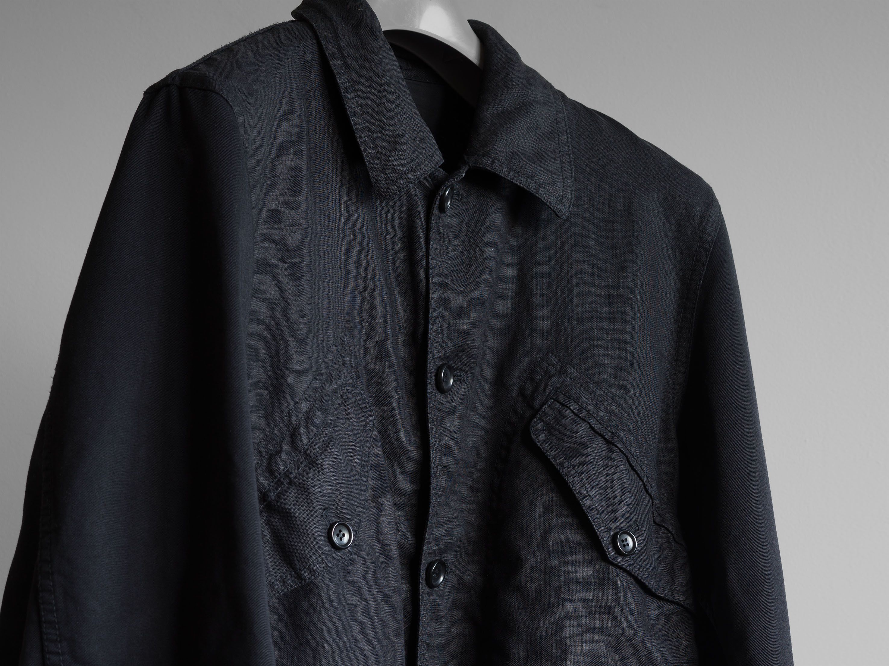 Comme des Garcons Homme SS2005 COMME des GARÇONS HOMME LINEN AND COTTON JACKET Size US M / EU 48-50 / 2 - 3 Thumbnail