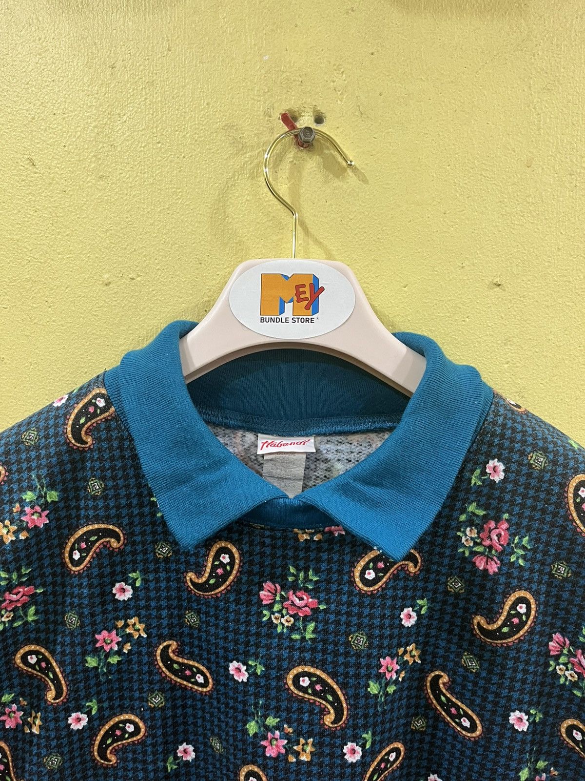 Haband vintage haband paisley and floral print sweatshirt Size US XL / EU 56 / 4 - 3 Thumbnail