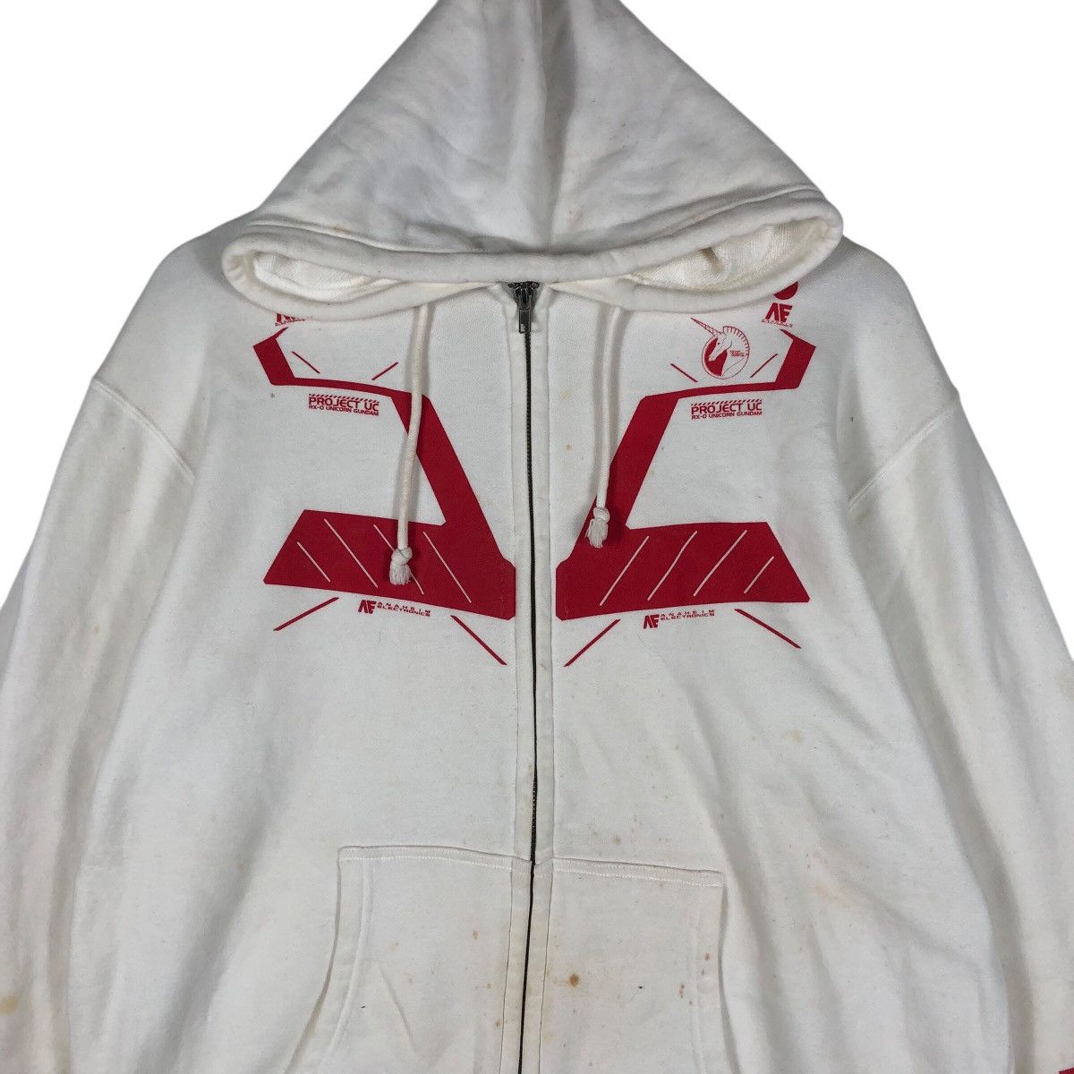 Vintage Mobile Suit GUNDAM UC Unicorn Zip Sweater Size US L / EU 52-54 / 3 - 2 Thumbnail
