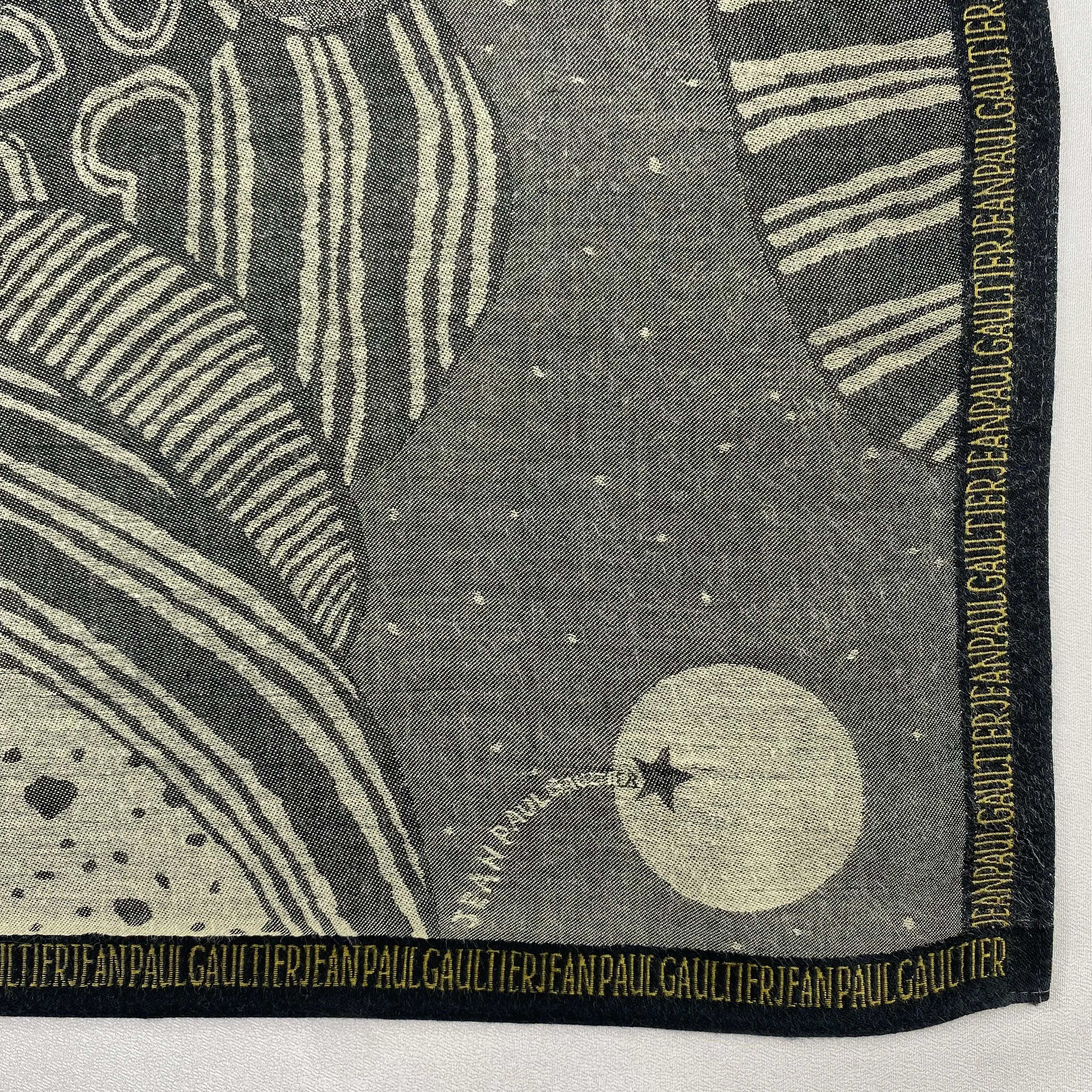 Jean Paul Gaultier × Vintage Jean Paul Gaultier Bandana/ Handkerchief / Neckerchief-P1851 Size ONE SIZE - 3 Thumbnail