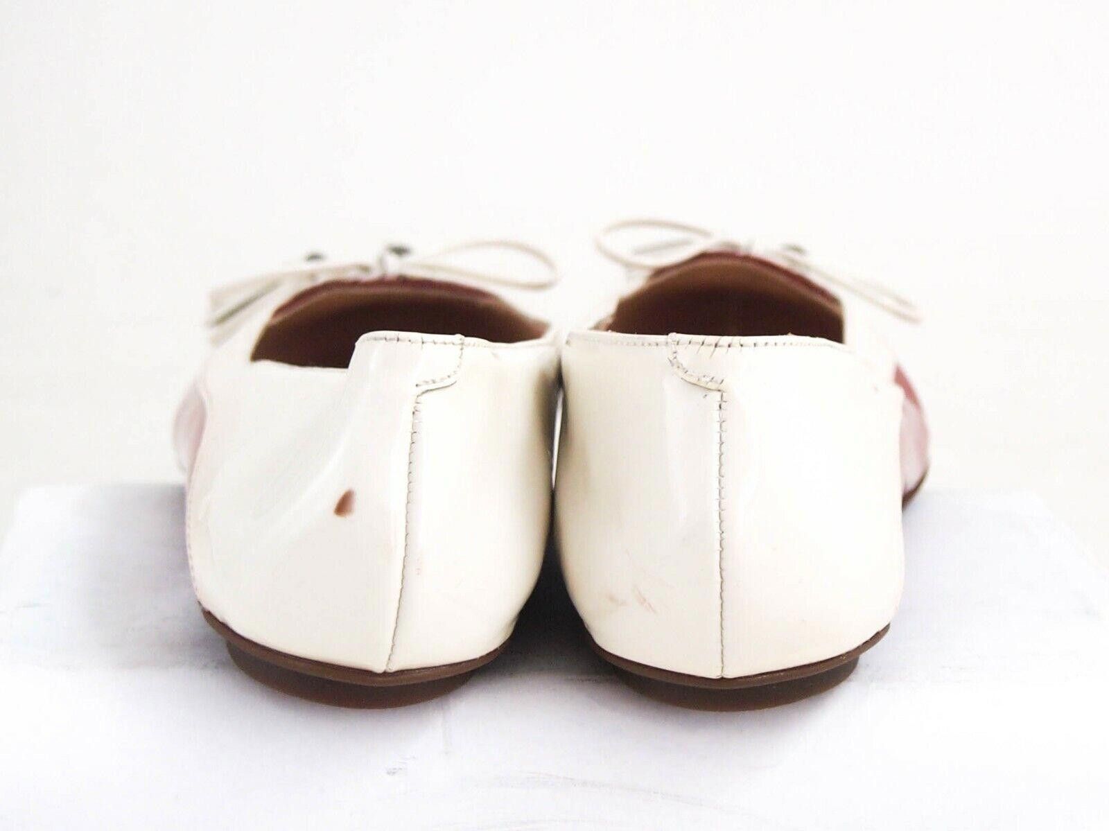 Bally Bally Grune Flats Red White Patent Leather EU 35 US 4.5 Size US 4.5 / IT 34.5 - 7 Thumbnail