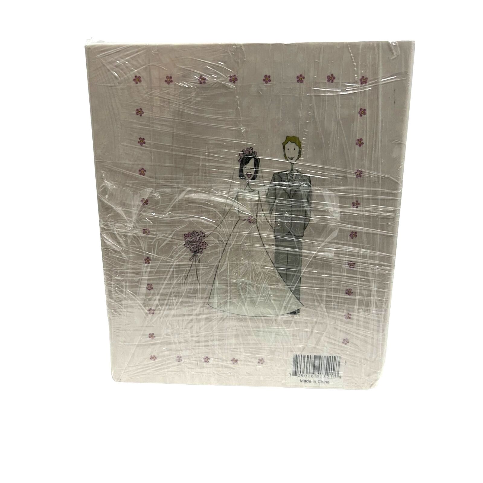 Vintage Wedding Photo 3 Album Gift Box Set Bridal Honeymoon Memories Size ONE SIZE - 3 Thumbnail