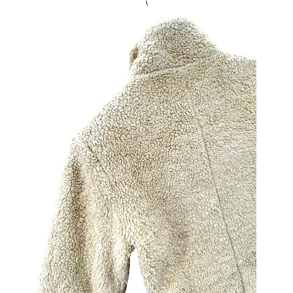 Patagonia × Vintage Patagonia Women's Tan Full Zip Insulated Fleece Jacket Size US S / EU 44-46 / 1 - 9 Thumbnail