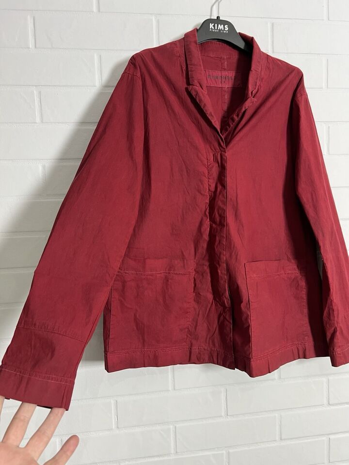 Rundholz Rundholz Women's Jacket Blazer Linen/Cotton/Nylon Size L-XL Size XL / US 12-14 / IT 48-50 - 2 Thumbnail
