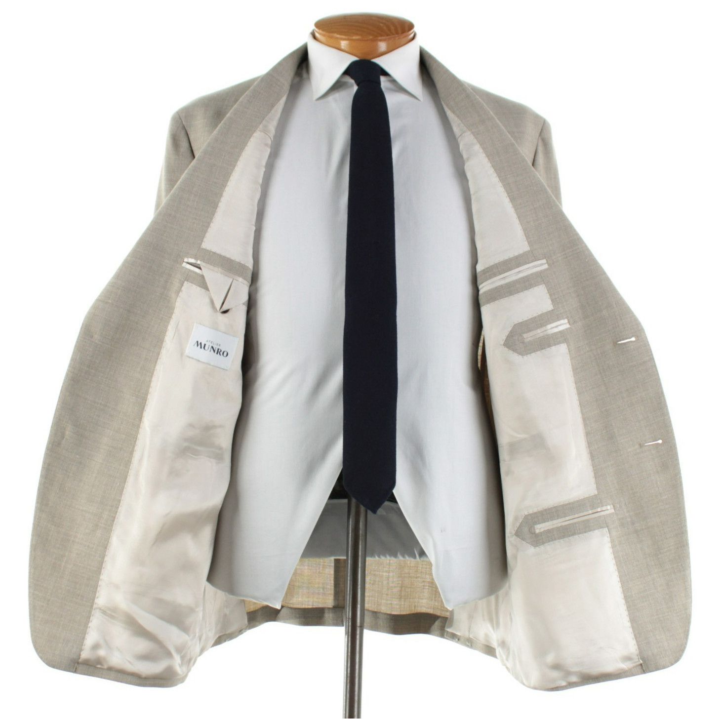 Other Atelier Munro Suit Size US 50 in Beige Size 50R - 7 Thumbnail