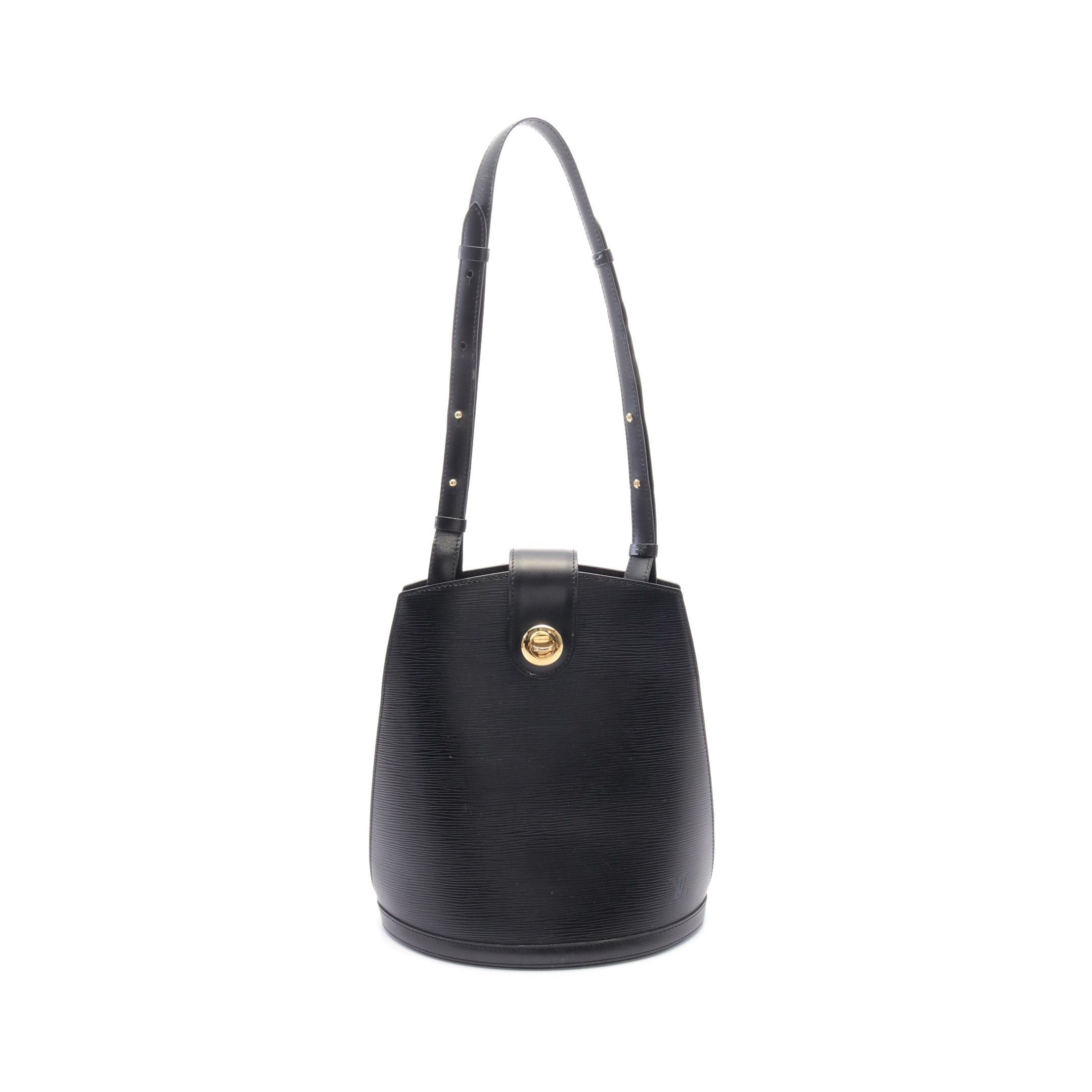Louis Vuitton Louis Vuitton Cluny Epi Noir Shoulder Bag Leather Black Size ONE SIZE - 1 Thumbnail