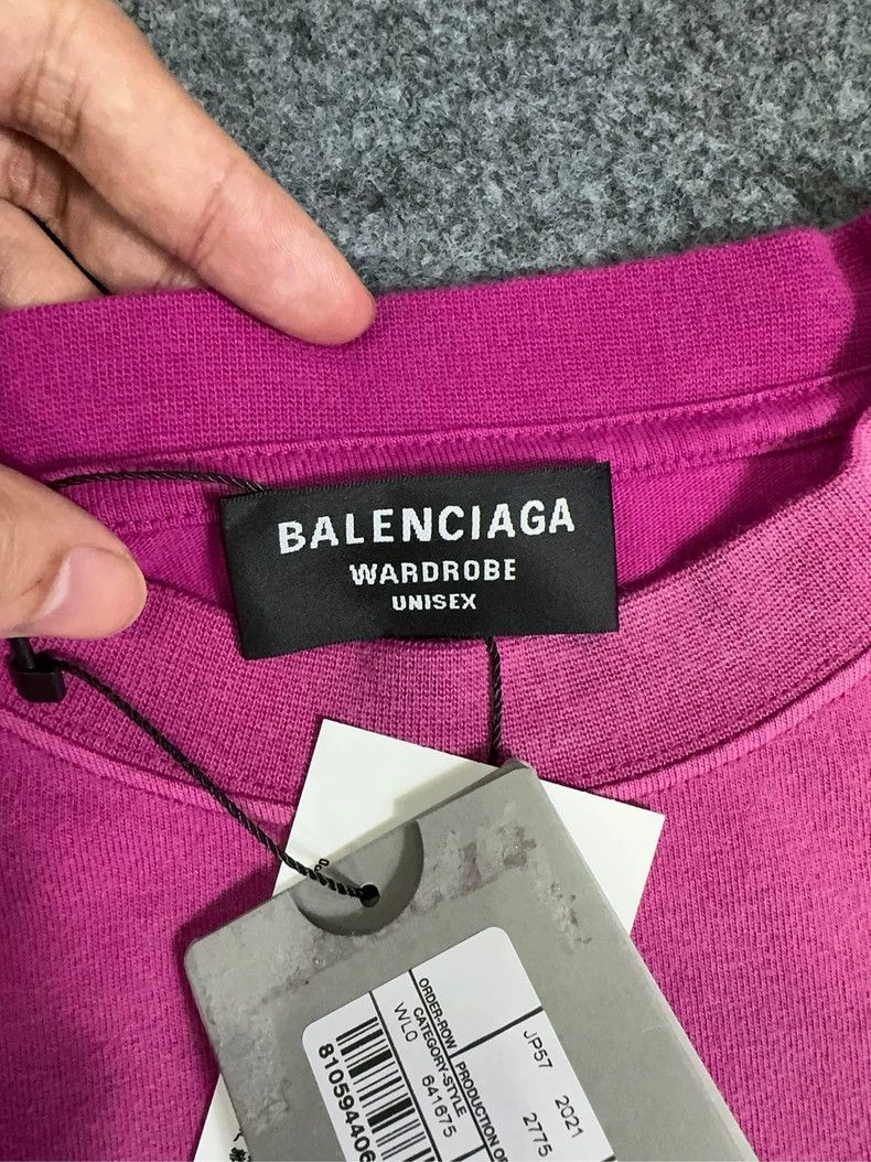 Other Balenciaga Embroidered Wave Short Sleeve Size US M / EU 48-50 / 2 - 4 Thumbnail