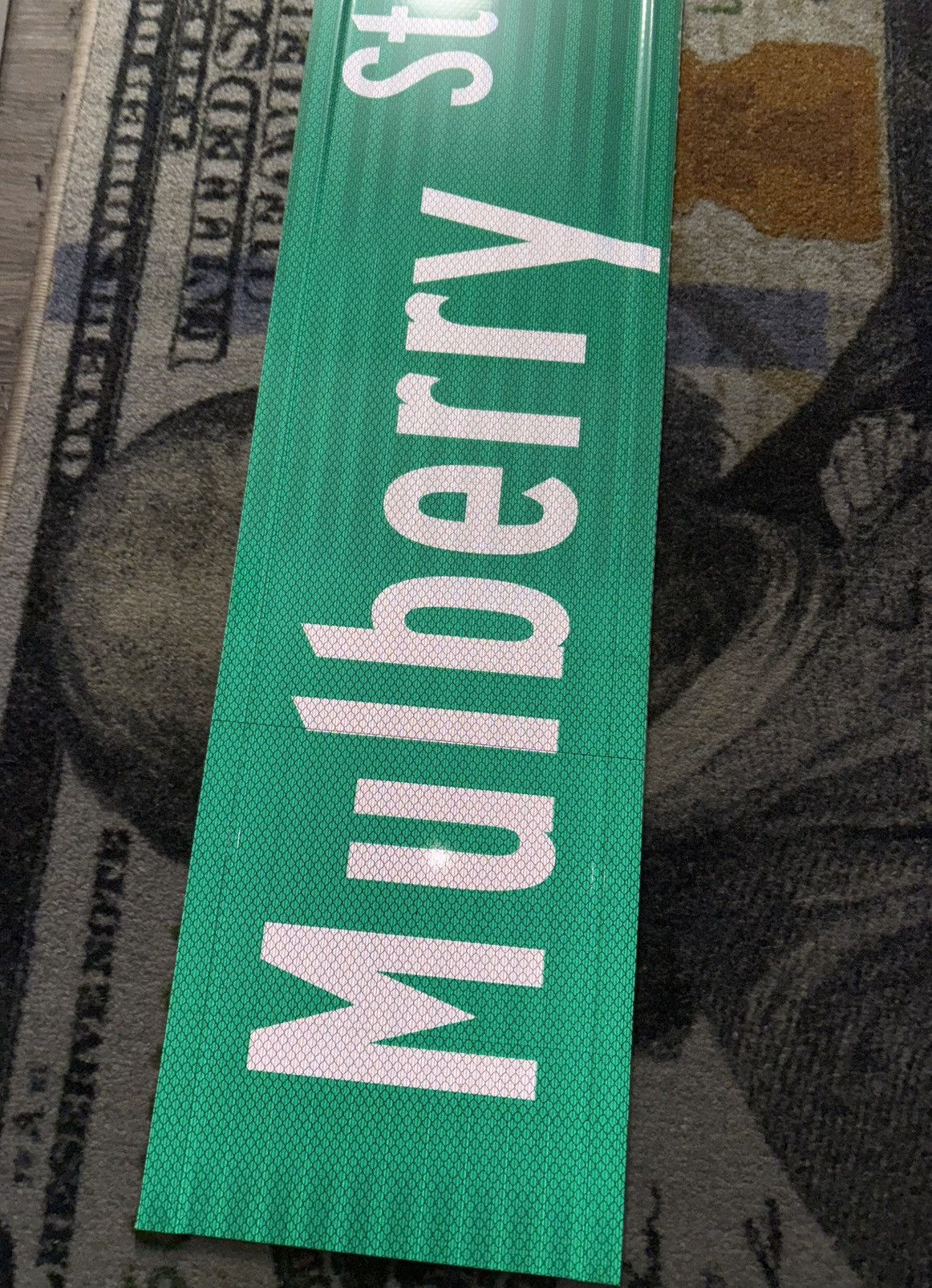 Other New York City DOT Mulberry Street Sign (25/100 made) Size ONE SIZE - 2 Thumbnail