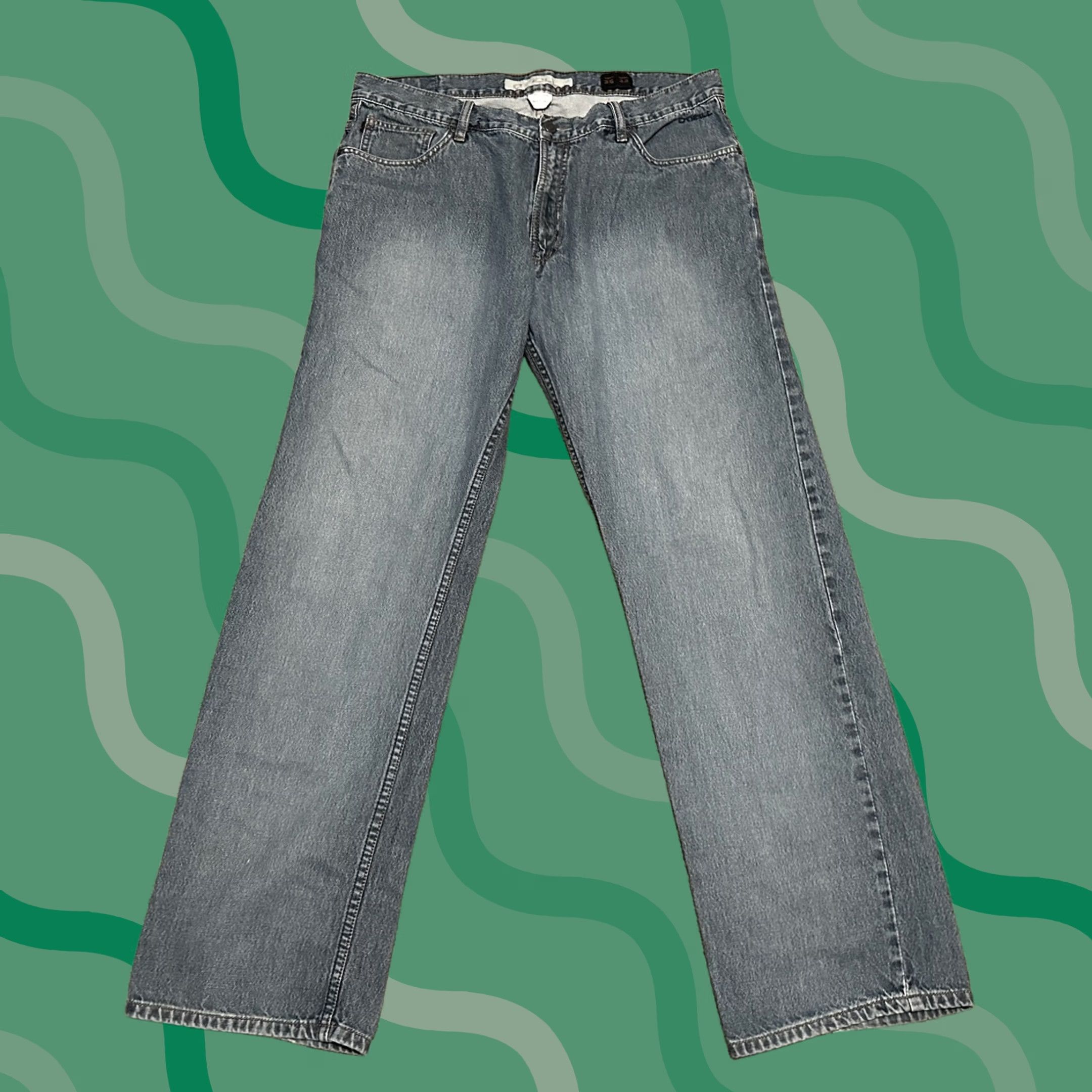 O'Neill VINTAGE O'Neill Jeans Mens 36x33 Denim Bootcut Straight Leg Grunge Y2K Jeans Size US 36 / EU 52 - 1 Thumbnail