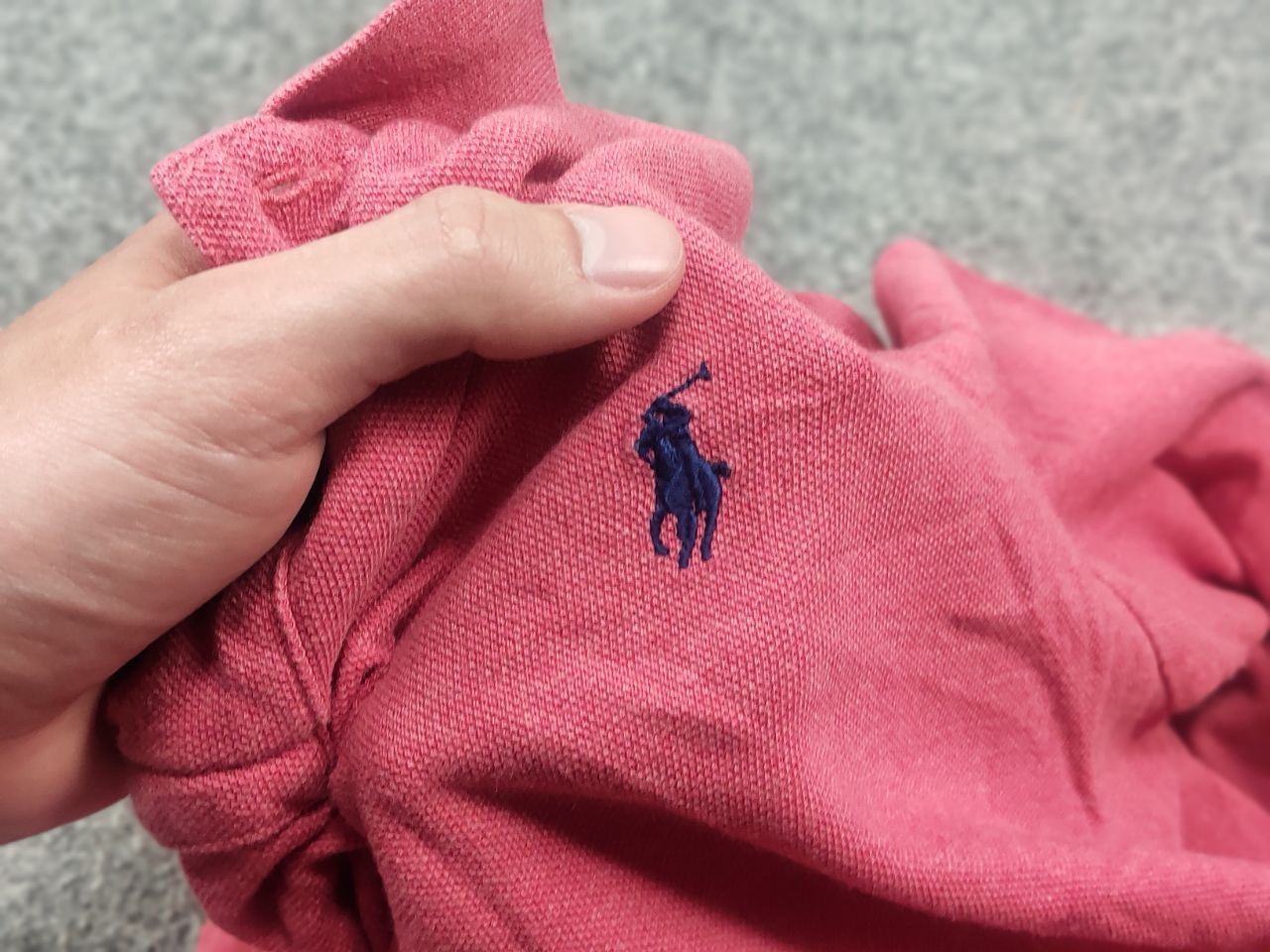 Polo Ralph Lauren Vintage 90's Polo Ralph Lauren Faded Rugby Polo Long sleeve Size US L / EU 52-54 / 3 - 11 Thumbnail