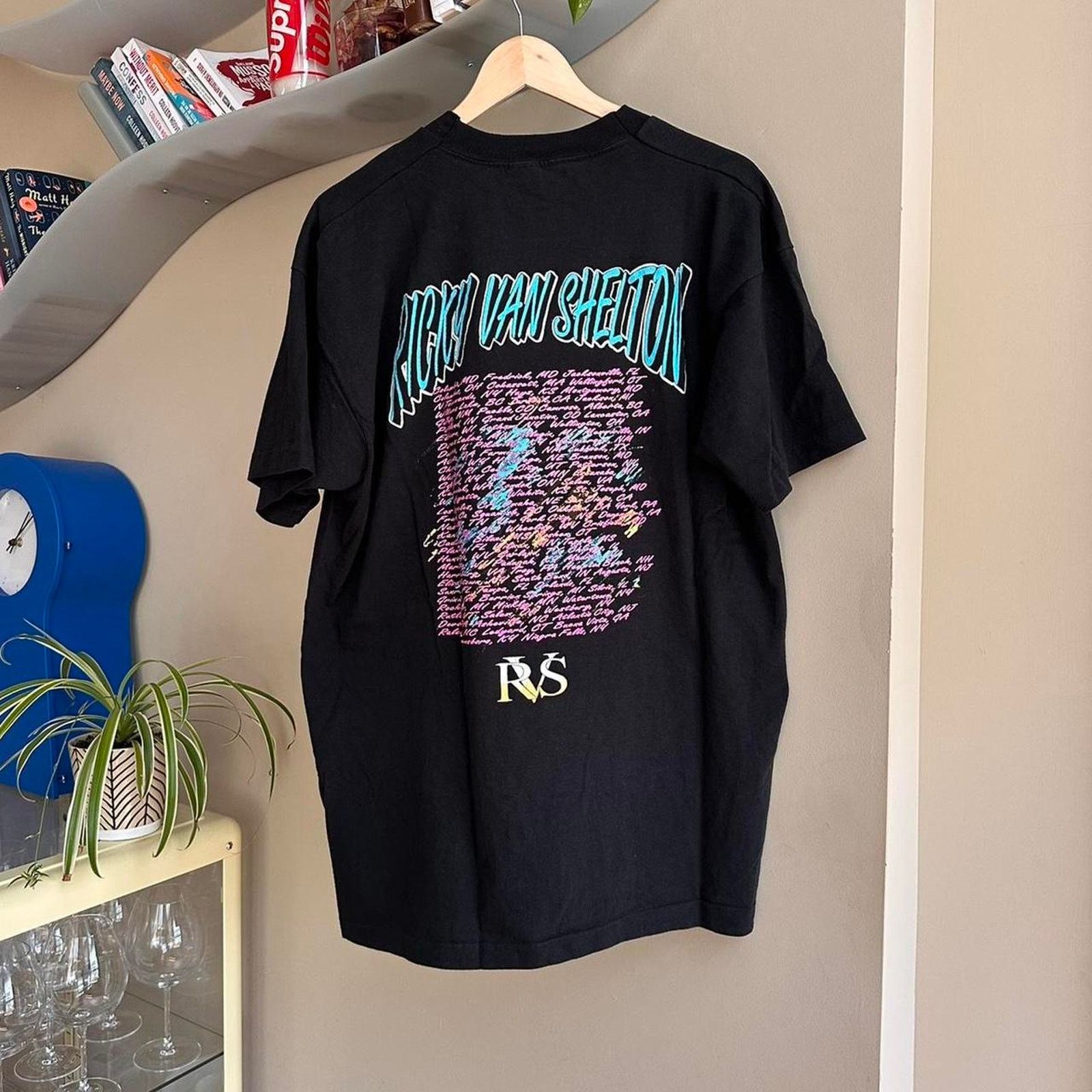 Band Tees × Vintage Vintage Ricky Van Shelton Concert Tour T-Shirt Size US XL / EU 56 / 4 - 6 Thumbnail