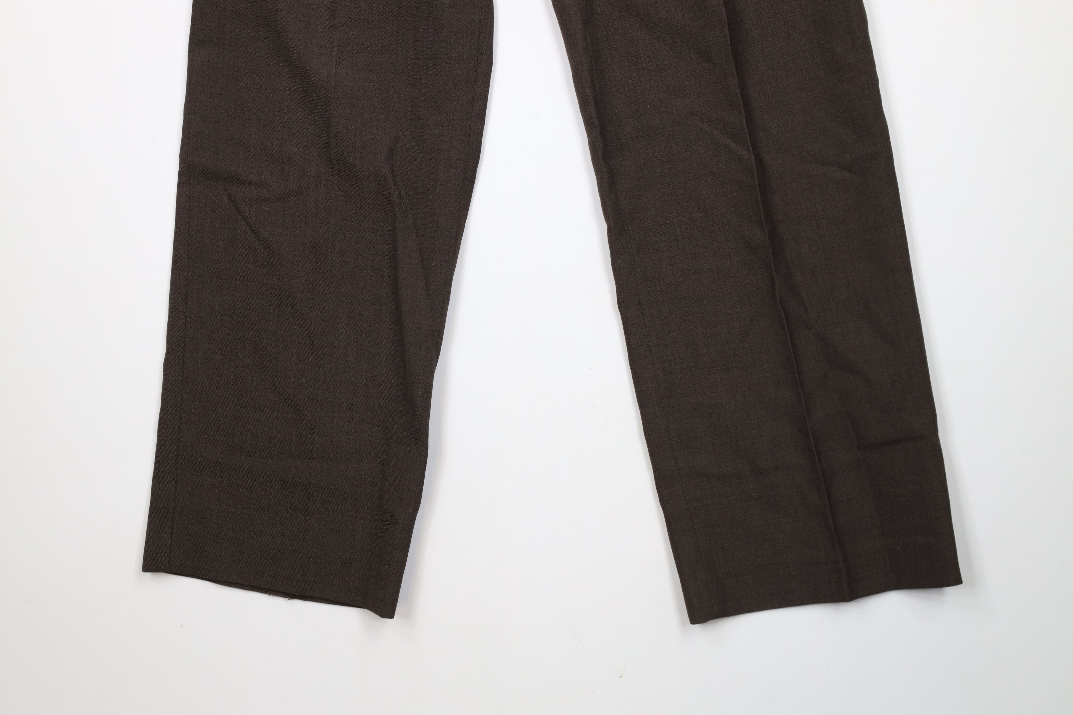 Vintage Vintage 90s Streetwear Flared Wide Leg Chino Pants Brown USA Size US 32 / EU 48 - 4 Thumbnail