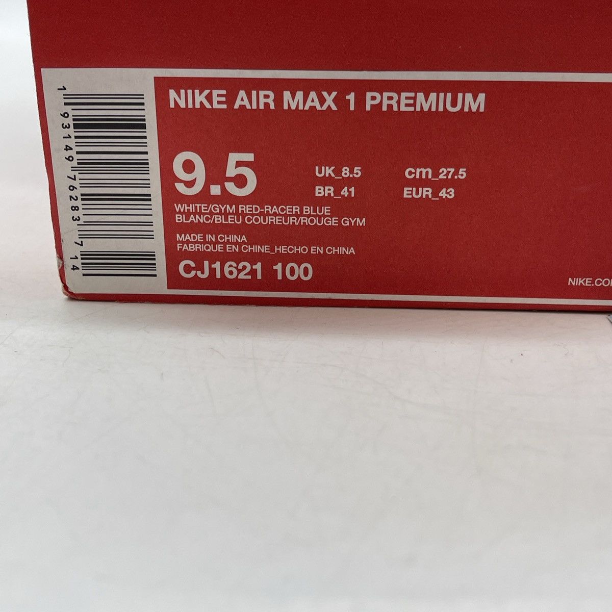 Nike Air max 1 Puerto Rico Size US 9.5 / EU 42-43 - 9 Thumbnail