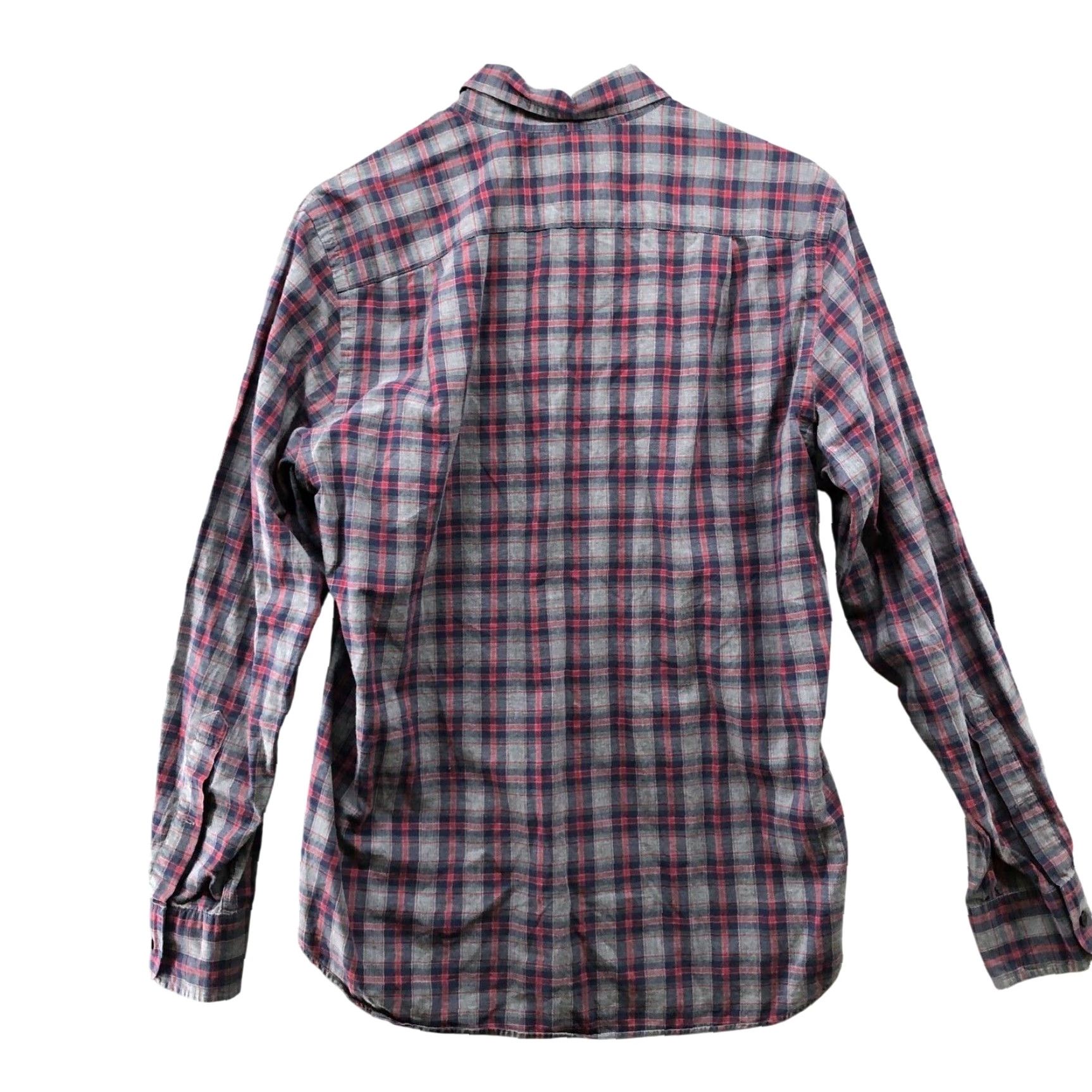 J.Crew J. Crew Mens Shirt Extra Large XL Navy Red Plaid Cotton Size US S / EU 44-46 / 1 - 2 Thumbnail