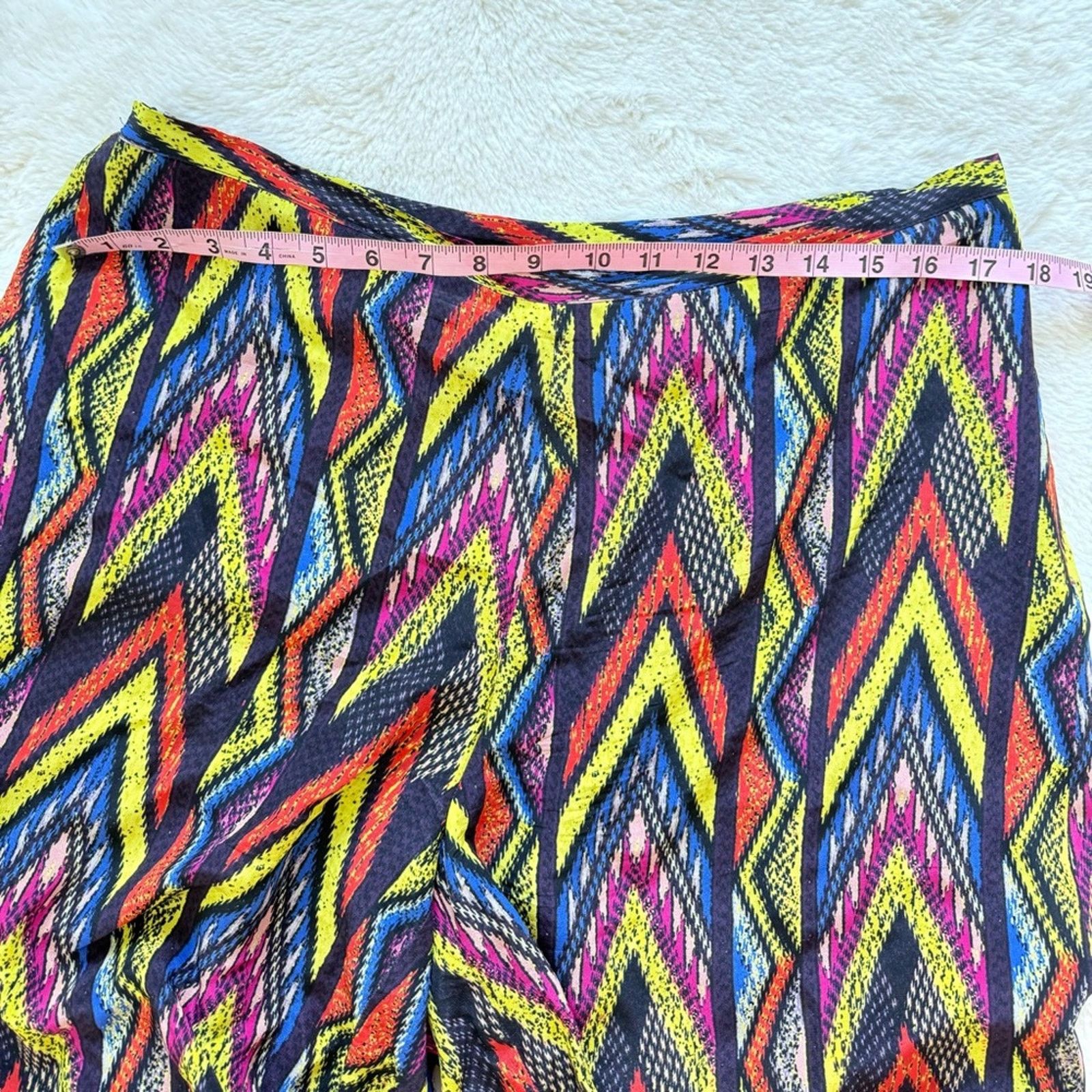 Missoni Missoni silk wide leg pants size 48IT or 12US Retail 450$ Size 34" / US 12 / IT 48 - 4 Thumbnail
