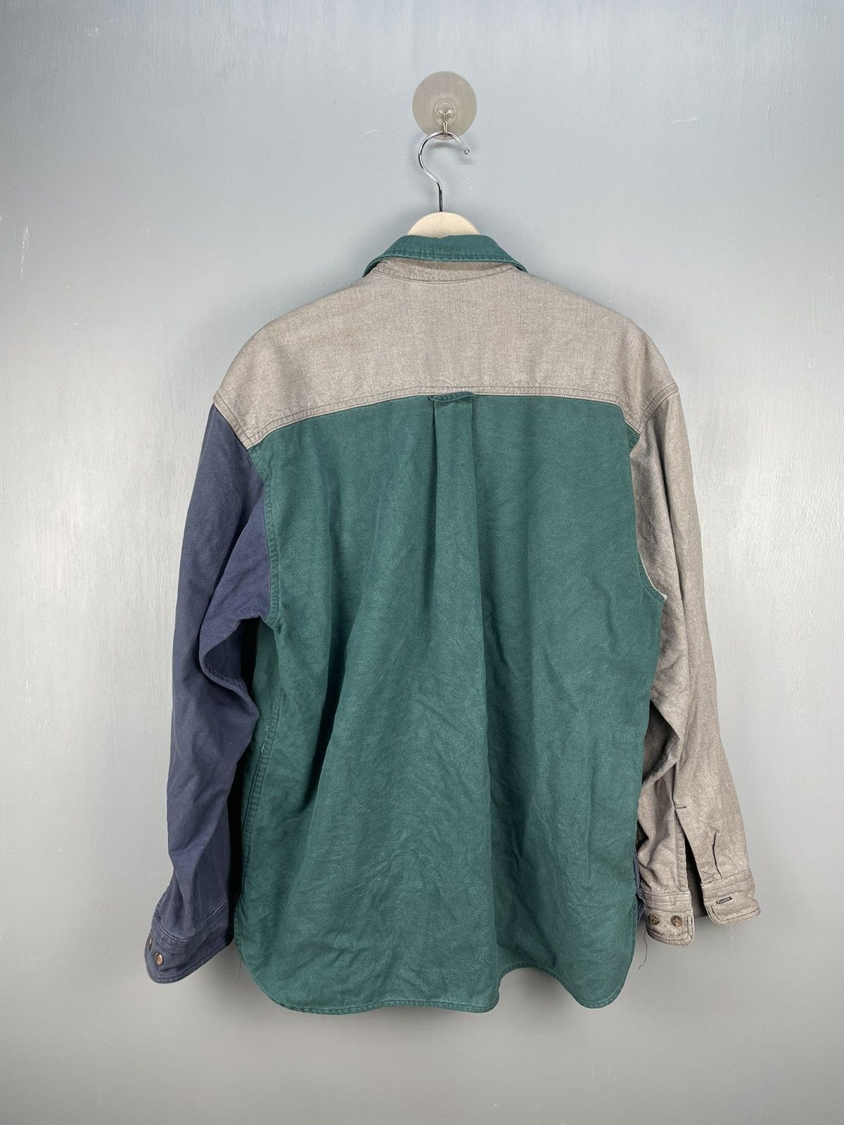 Vintage Eddie Bauer multi colour button up shirt
