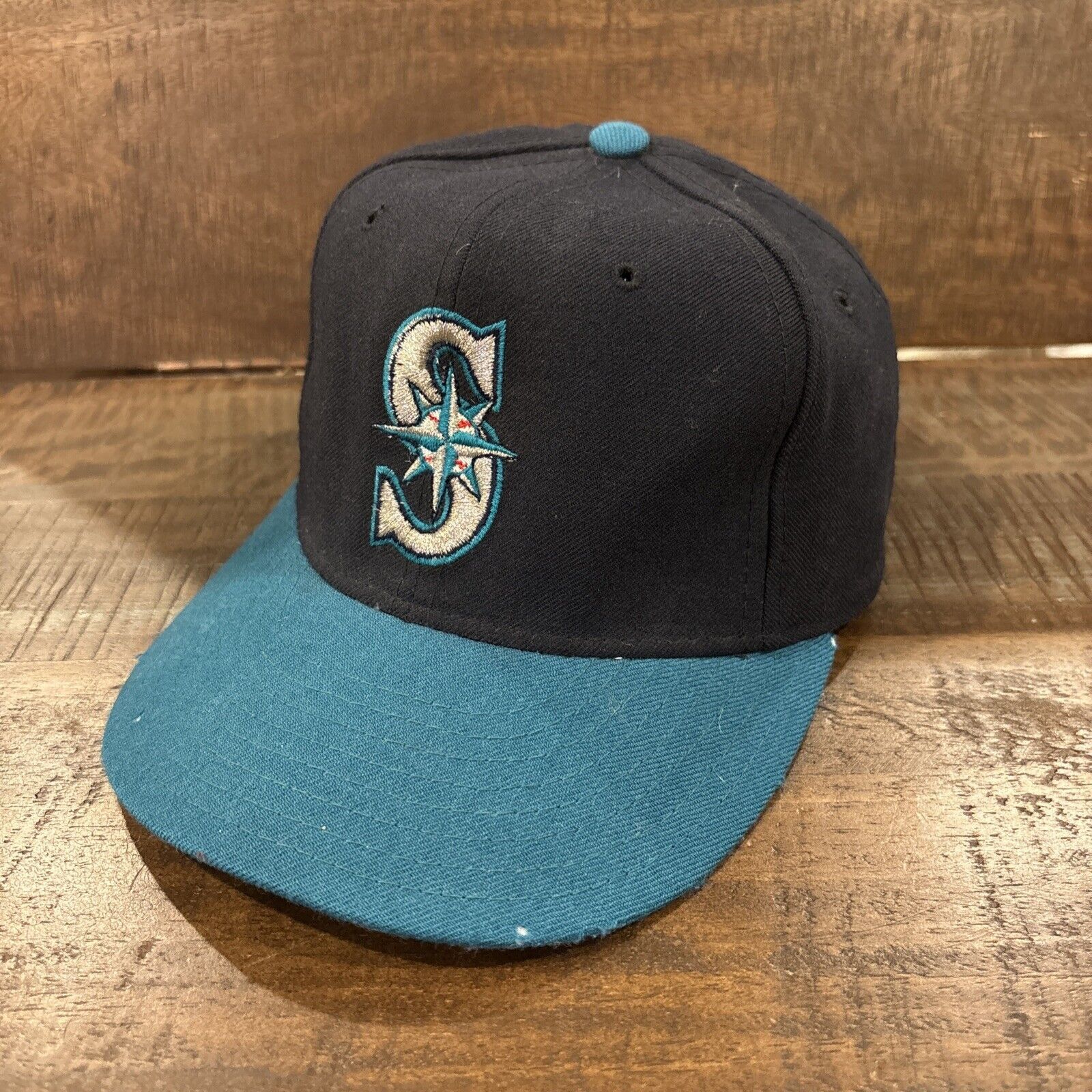 New Era Seattle Mariners Hat Men 7 Diamond Collection Cap Vintage Size ONE SIZE - 1 Thumbnail