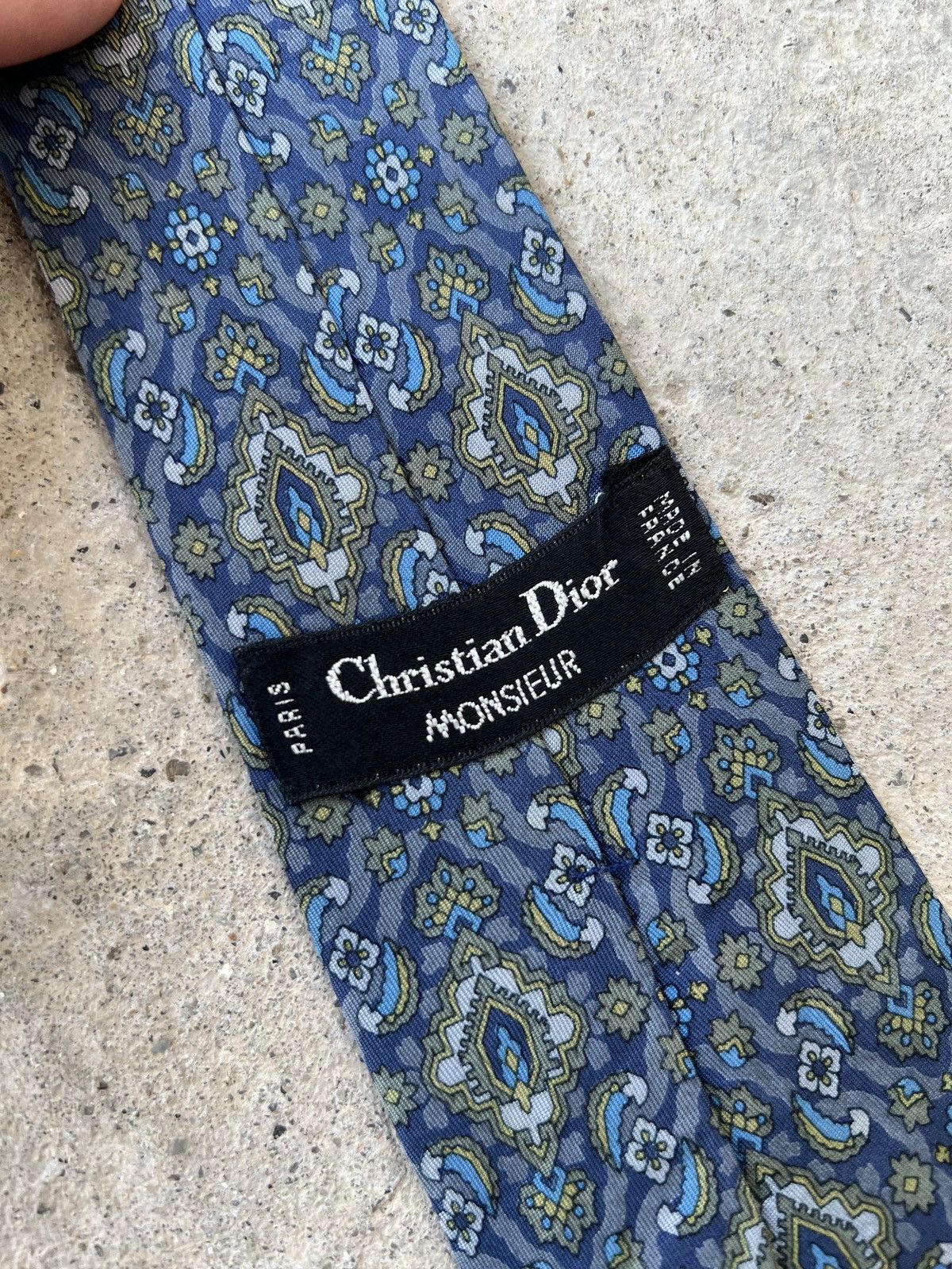 Christian Dior Monsieur Vintage Christian Dior Monsieur Silk Tee Size ONE SIZE - 6 Thumbnail