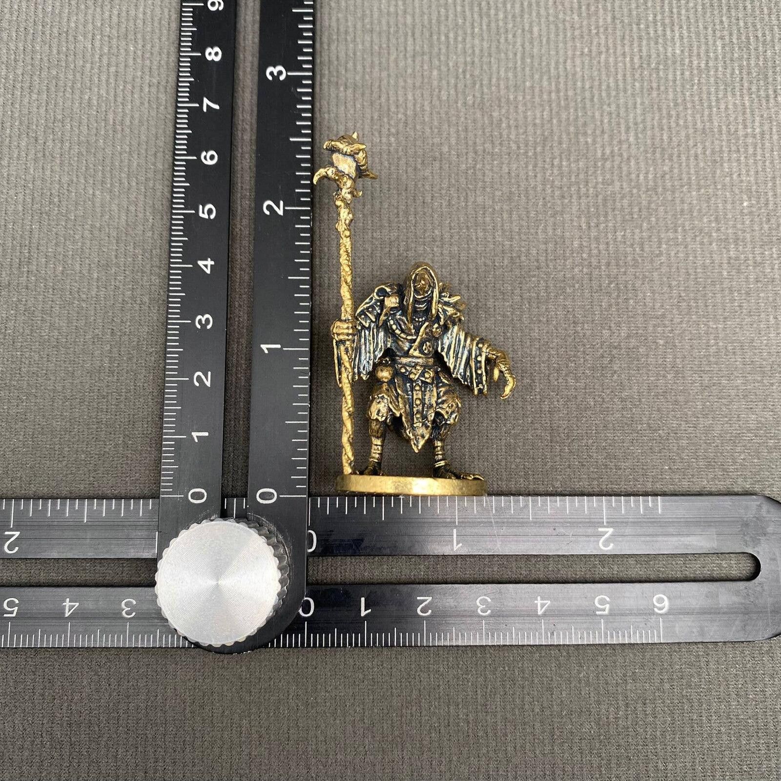 The Unbranded Brand Brass Birdman Wizard Crafts Decoration Desktop Ornaments Size ONE SIZE - 3 Thumbnail