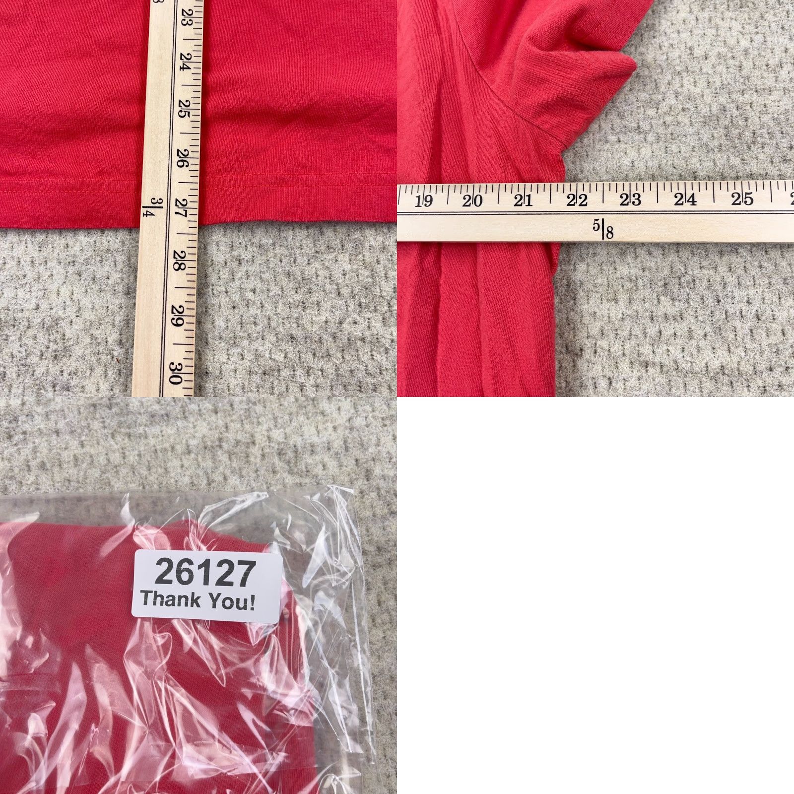 Life is Good Life Is Good Shirt Men Large Red Crusher Tee Classic Fit Spellout Logo Adult Size US L / EU 52-54 / 3 - 8 Thumbnail