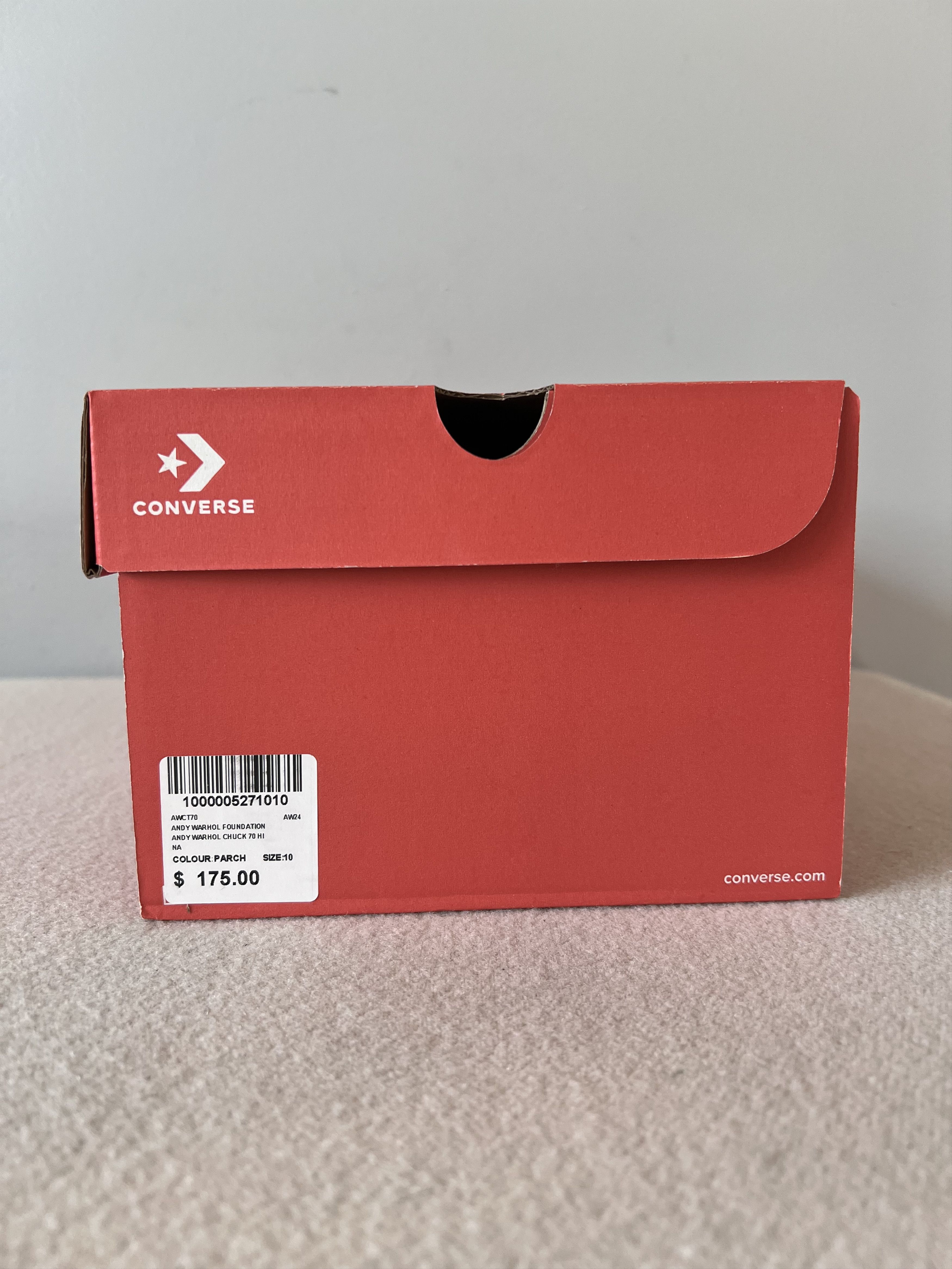 Andy Warhol × Converse Andy Warhol Foundation Converse Chuck Taylor Hi in Parchment Size US 10 / EU 43 - 8 Thumbnail