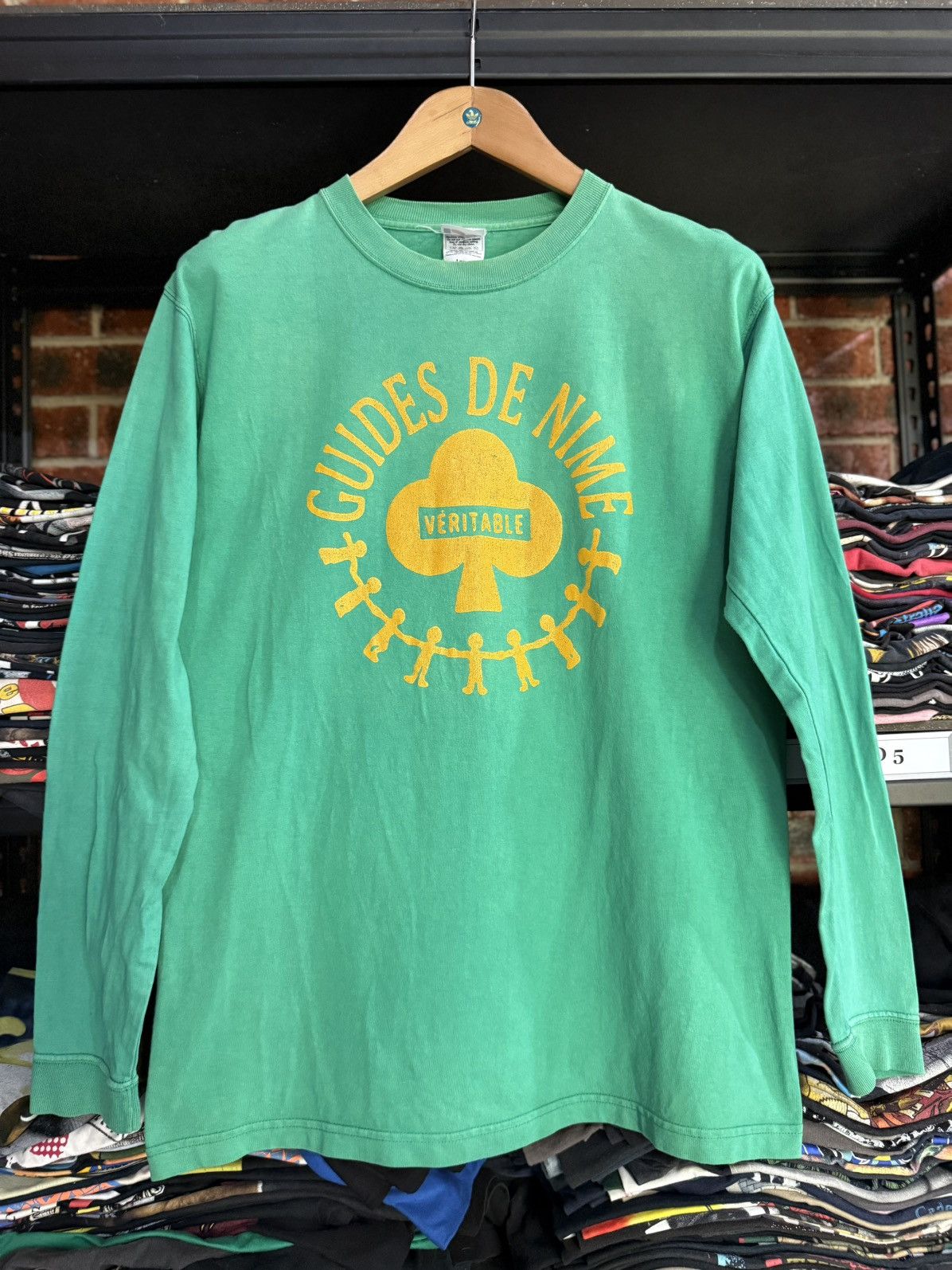 Denime × Japanese Brand × Vintage Vintage Guides Denime Veritable Sun Faded Tee Size US L / EU 52-54 / 3 - 1 Thumbnail