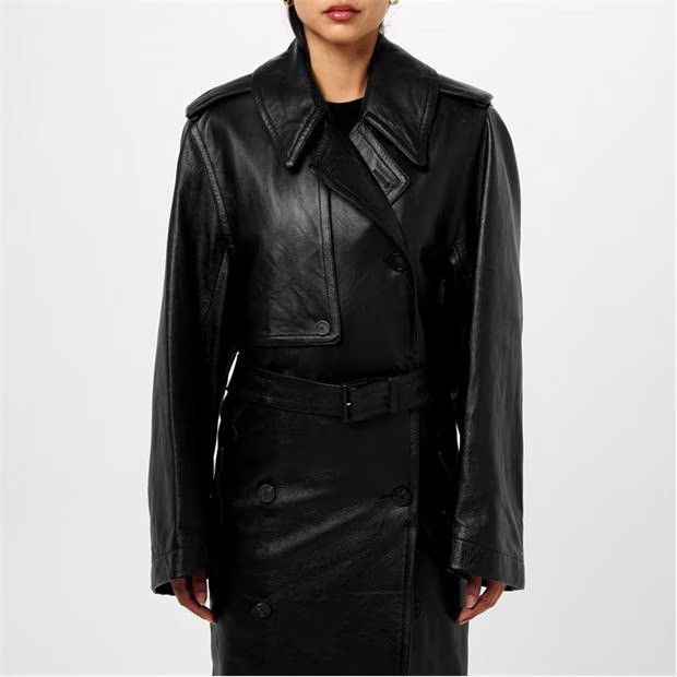 Balenciaga o1g2r1mq0924 Coats in Black Size S / US 4 / IT 40 - 6 Thumbnail