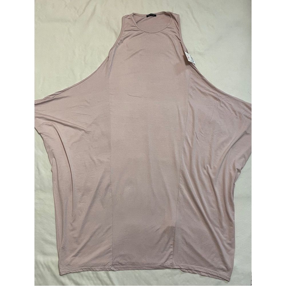 Other NWT New MADE IN ITALY Light Pink Scoop Bottom Jersey Midi D Size ONE SIZE - 7 Thumbnail
