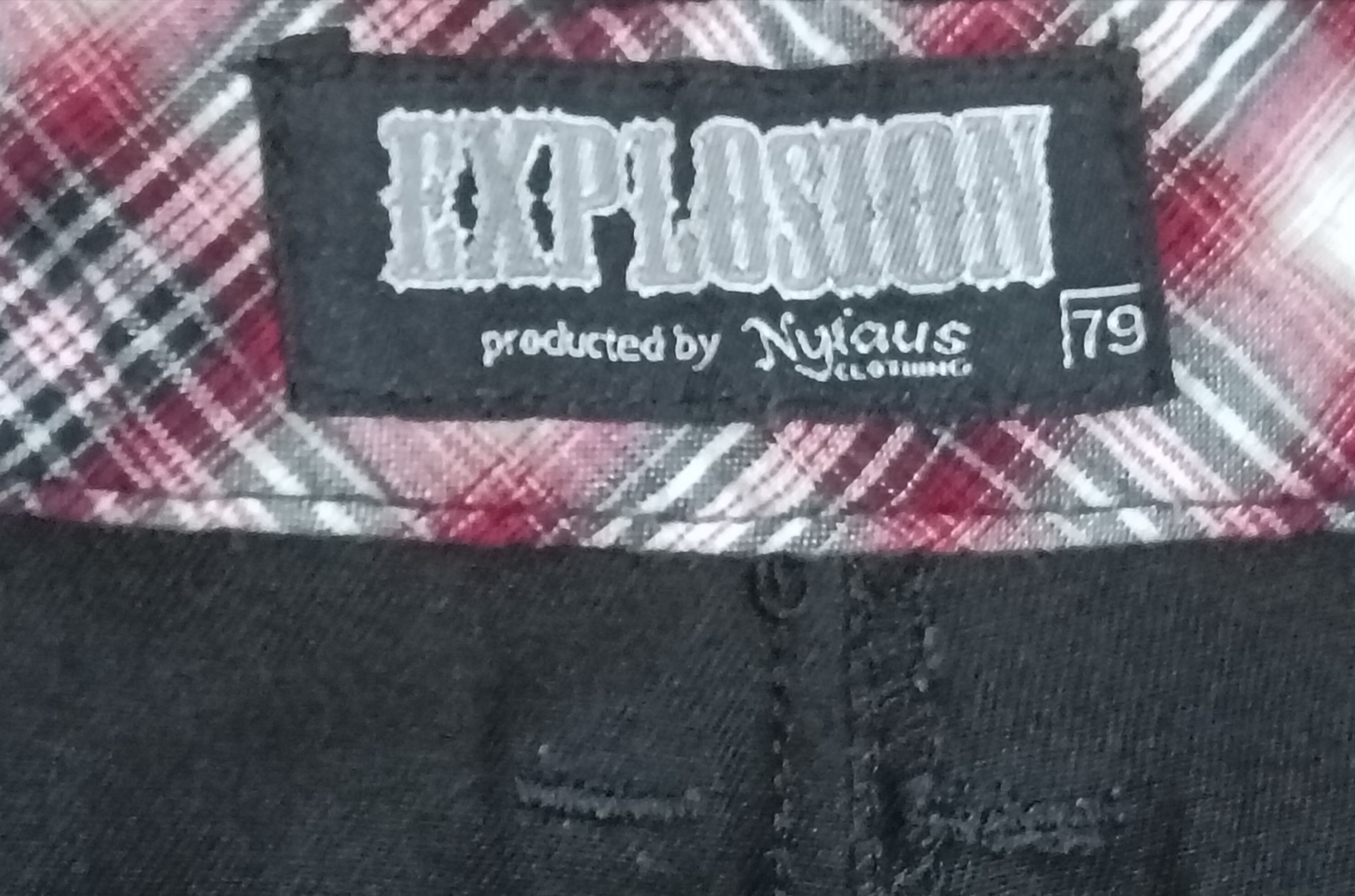 If Six Was Nine × Japanese Brand EXPLOSION BY NYLAUS DOUBLE WAIST MULTIPOCKET JEANS Size US 31 - 4 Thumbnail